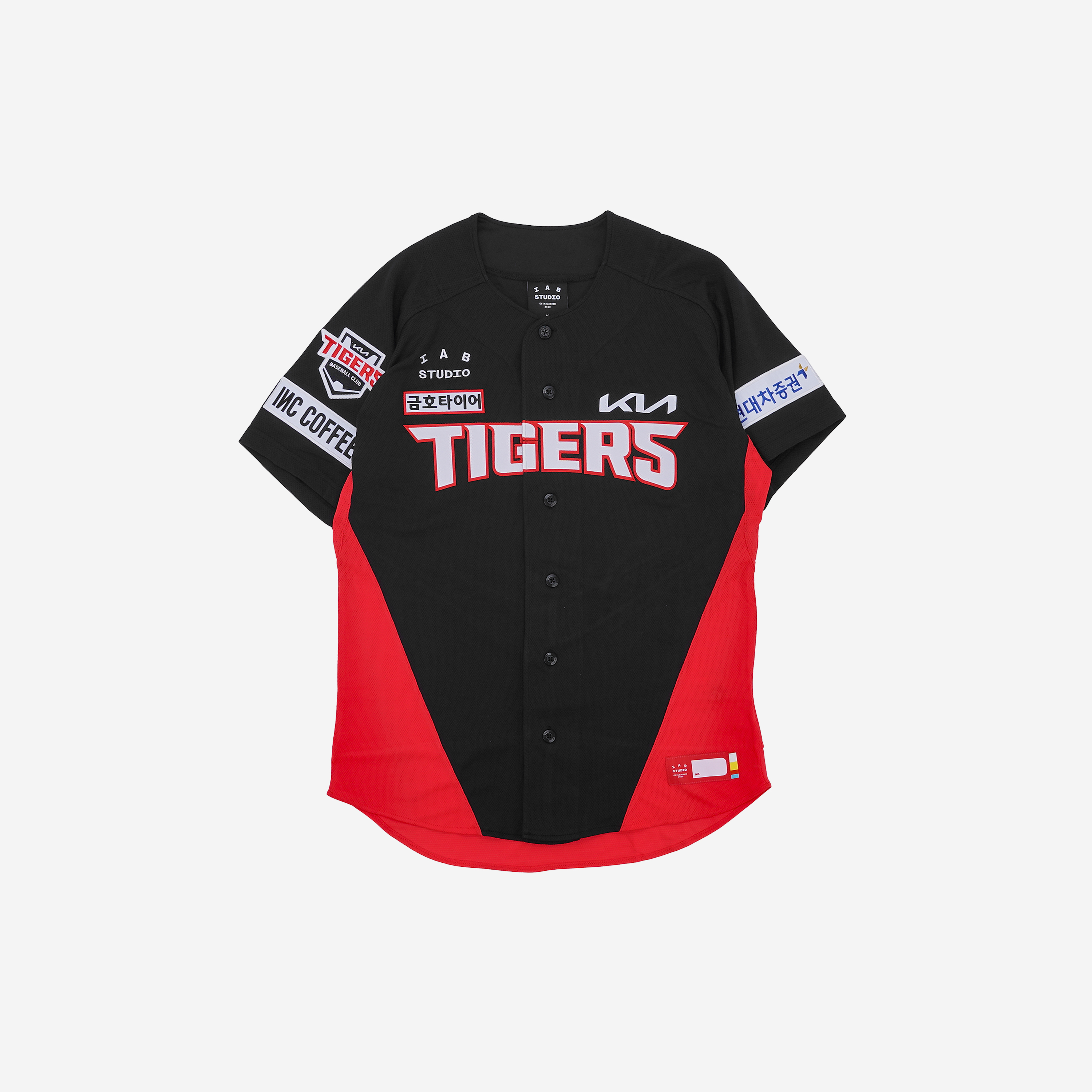 Kia Tigers x IAB Studio 24 Authentic Away Uniform Black (Non Marking Ver.)