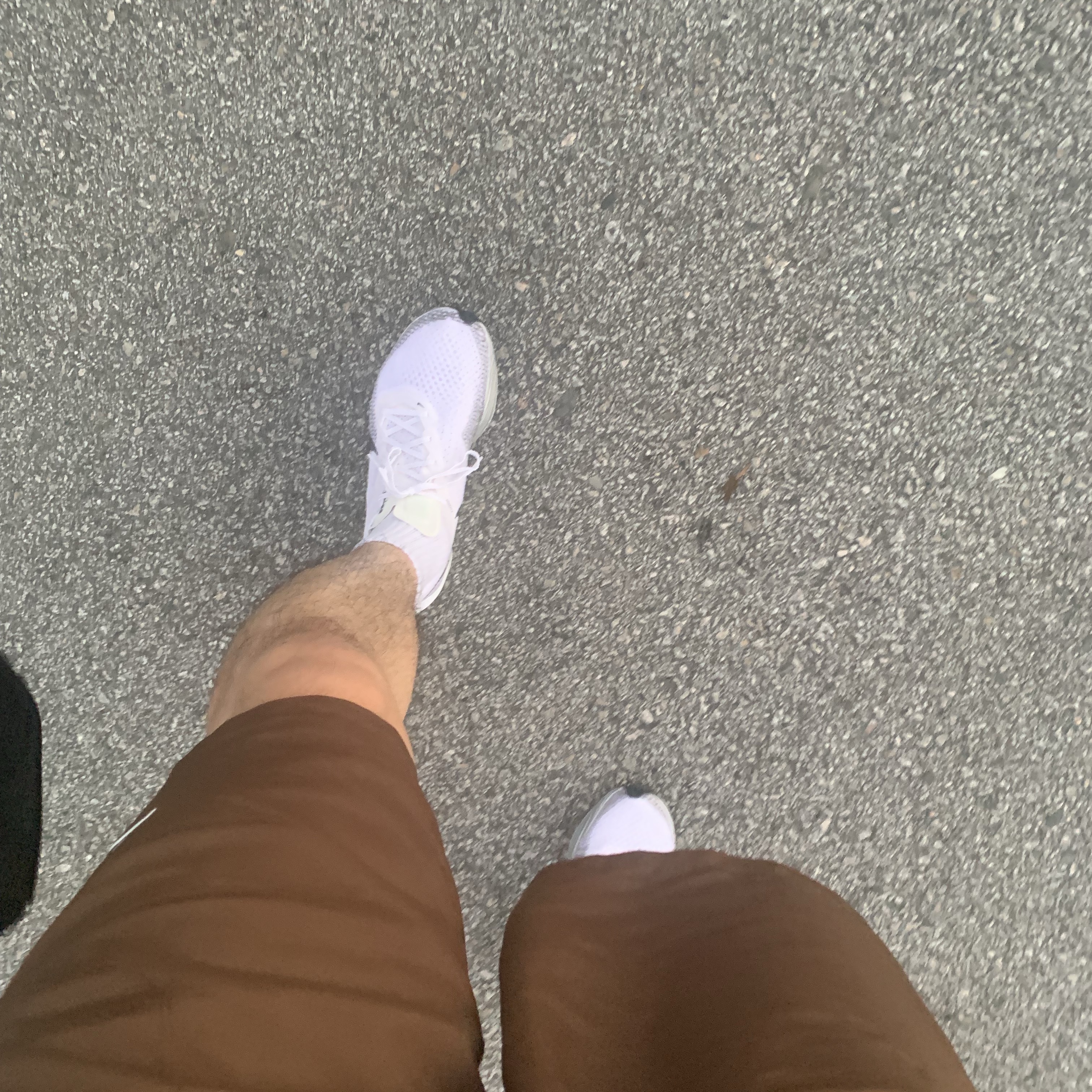 Nike ZoomX Vaporfly Next% 3 White Grey 착용 스타일 - 1