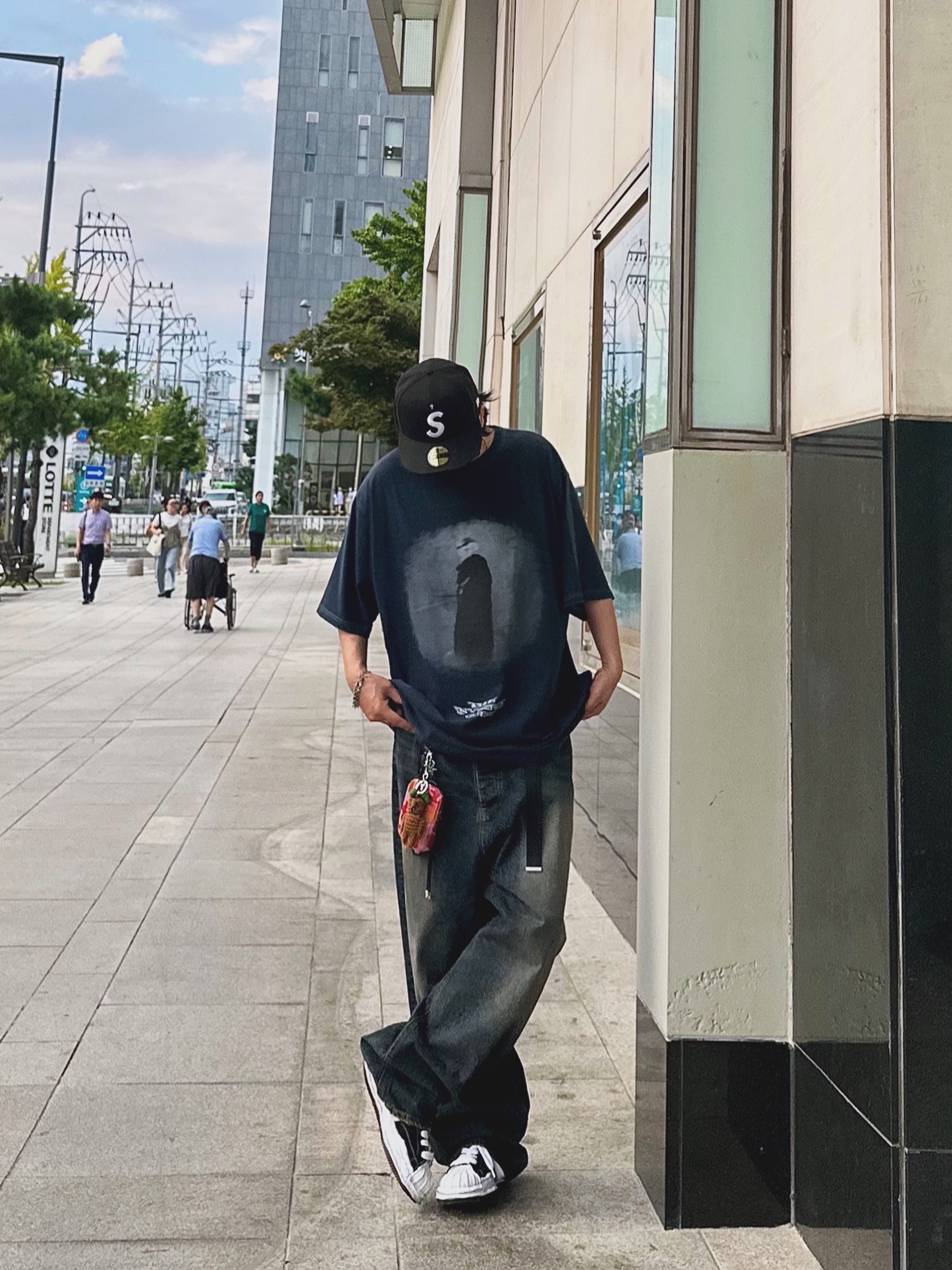Supreme Gold Cross S Logo New Era Black - 24SS, Undermycar Mu.26 Anti Fxxking Logo Play Brush Washed Wide Jeans Oil Blue 착용 스타일