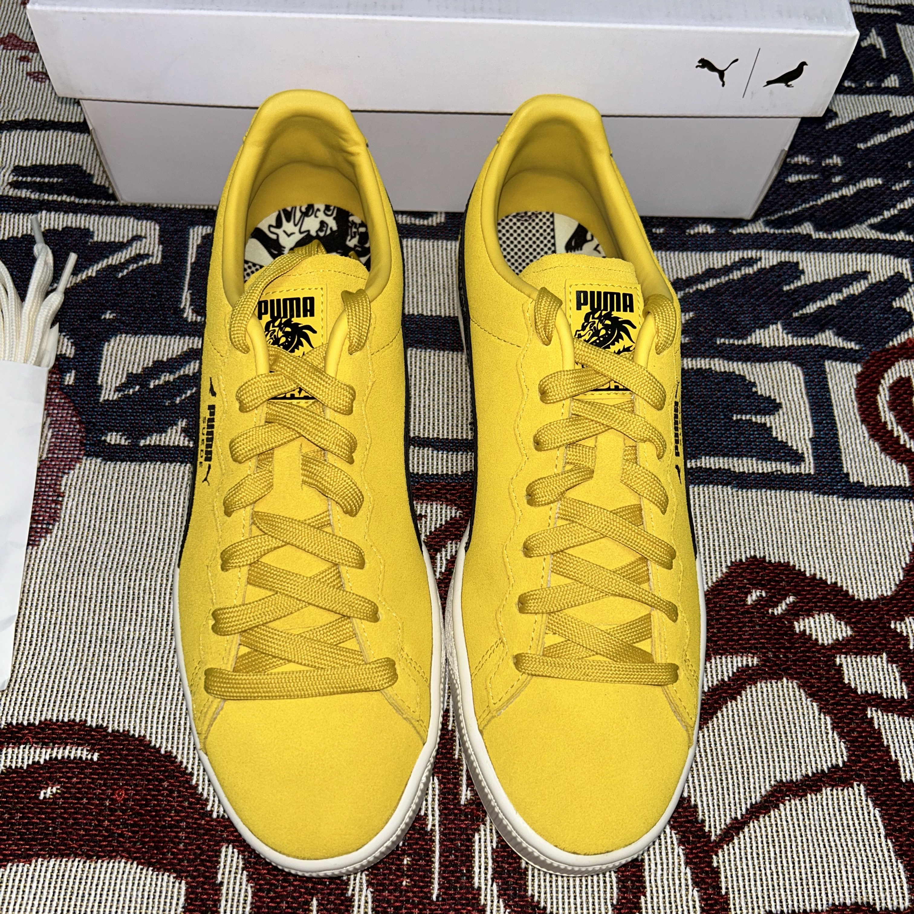 Puma Suede Staple Gidra 착용 스타일 - 2