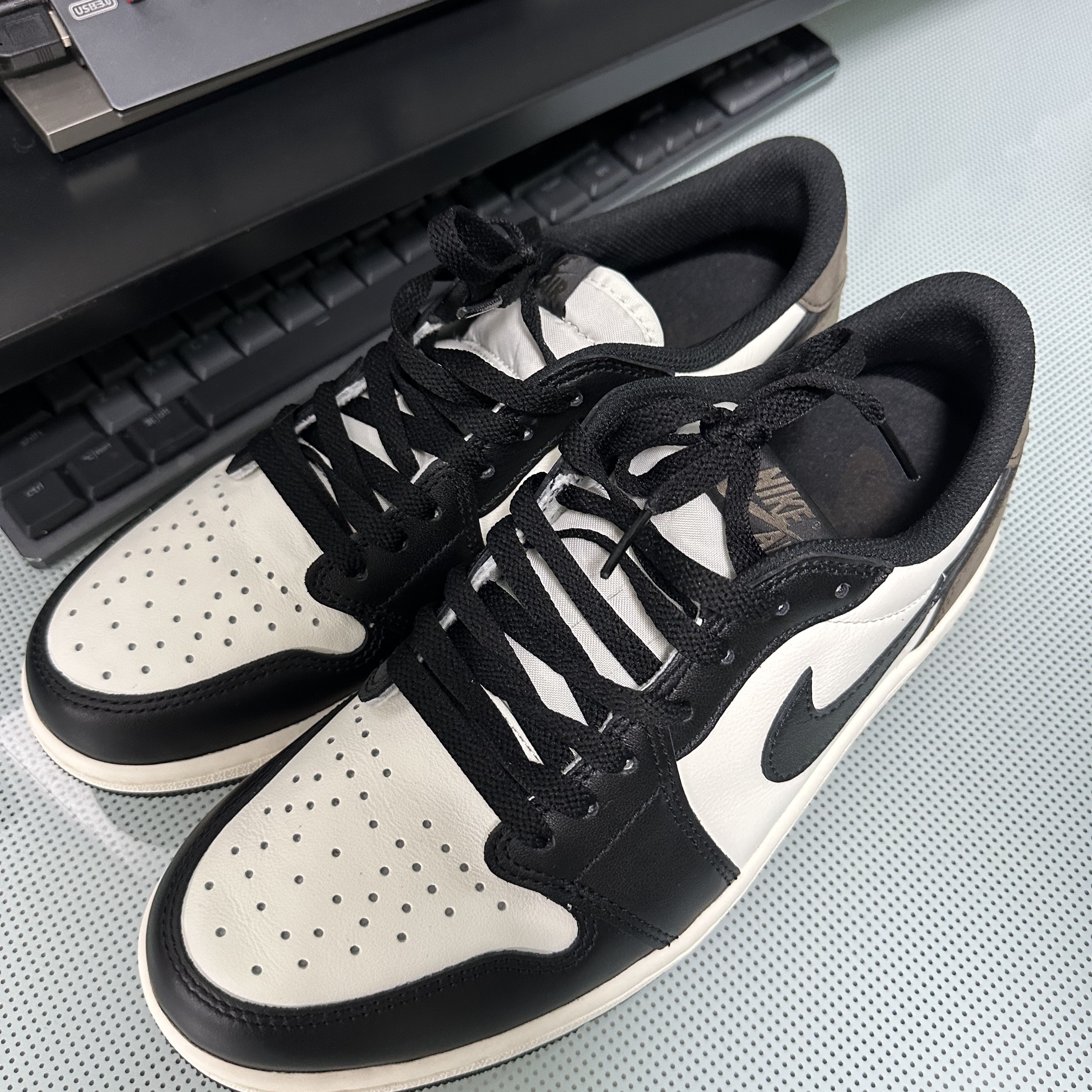 Jordan 1 Retro Low OG Mocha 착용 스타일 - 2
