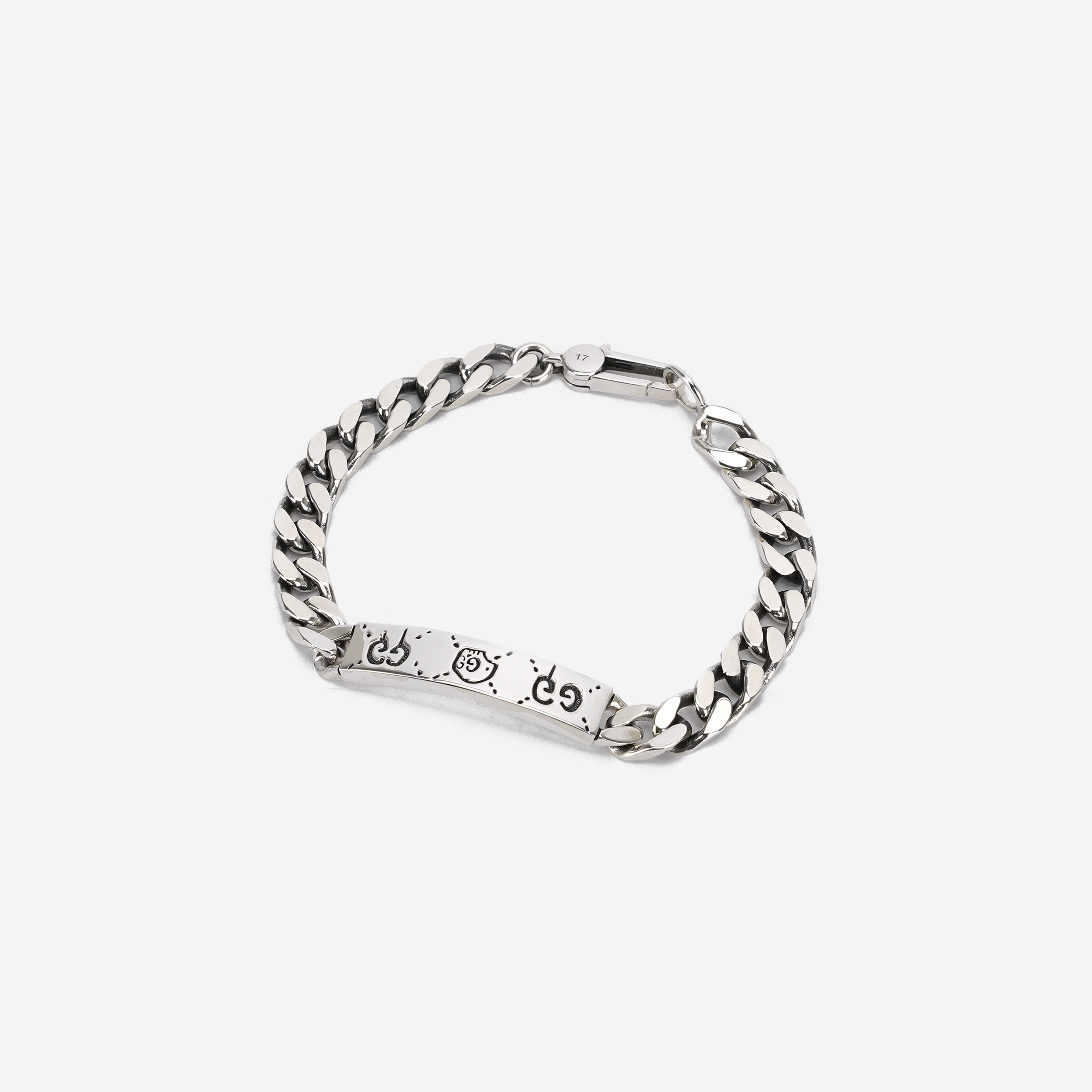 Gucci Ghost Chain Bracelet Silver