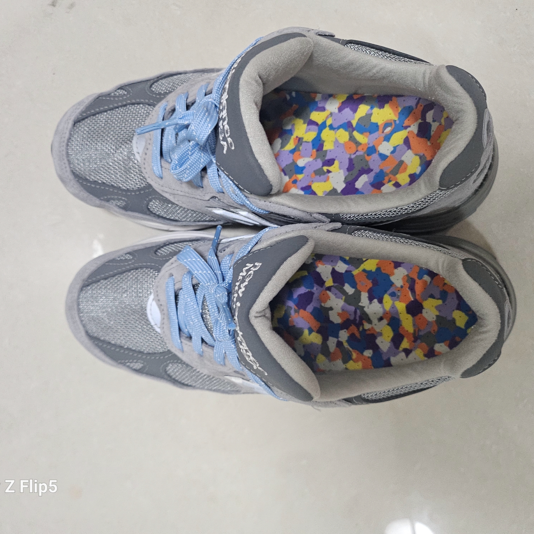 New Balance 993 Made in USA Grey - 2E Wide 착용 스타일