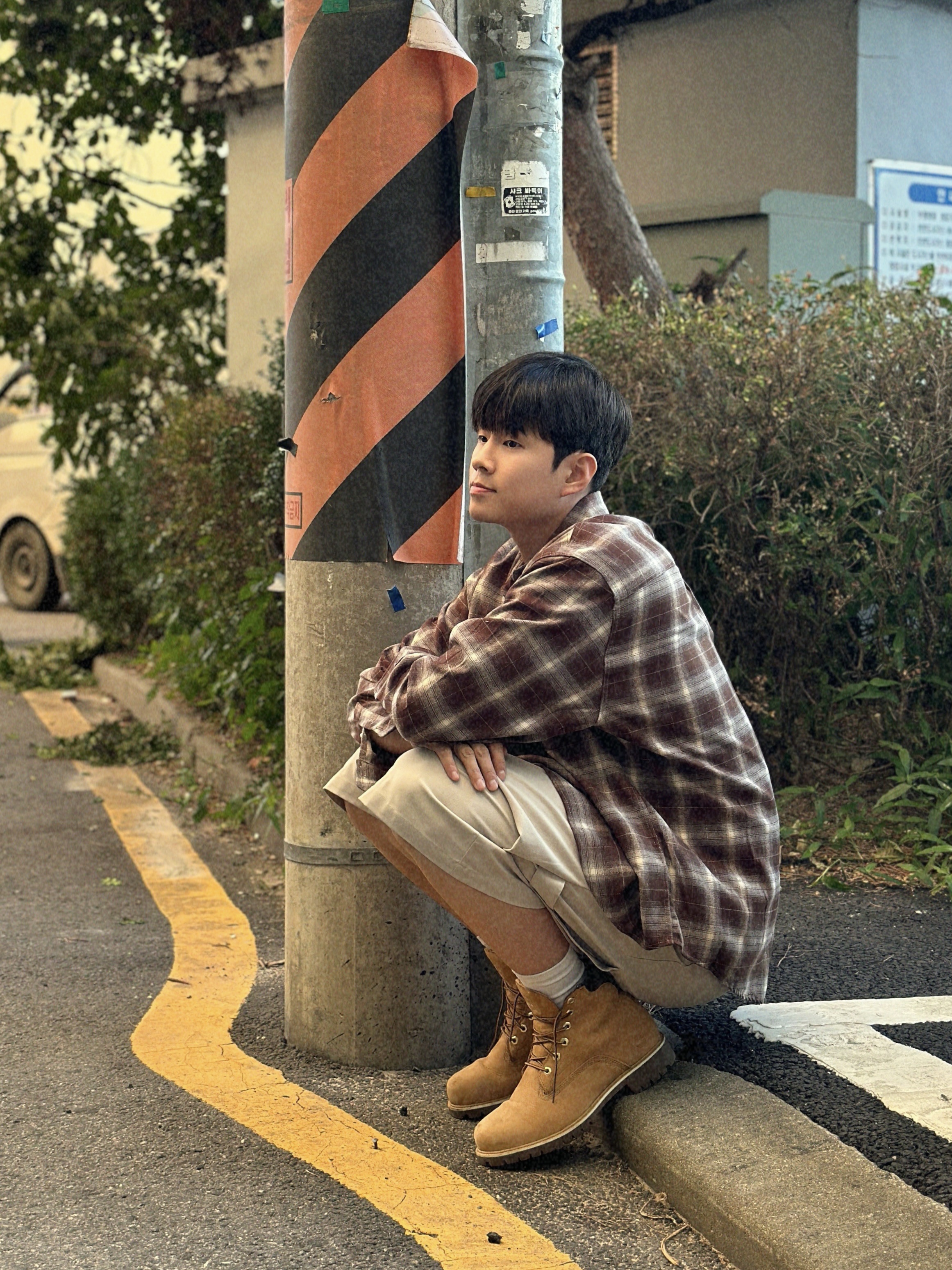 Timberland Premium 6 inch Waterproof Boot Wheat Nubuck - Wide, Nonnod Alpine Carpenter Shorts Beige 착용 스타일 - 1