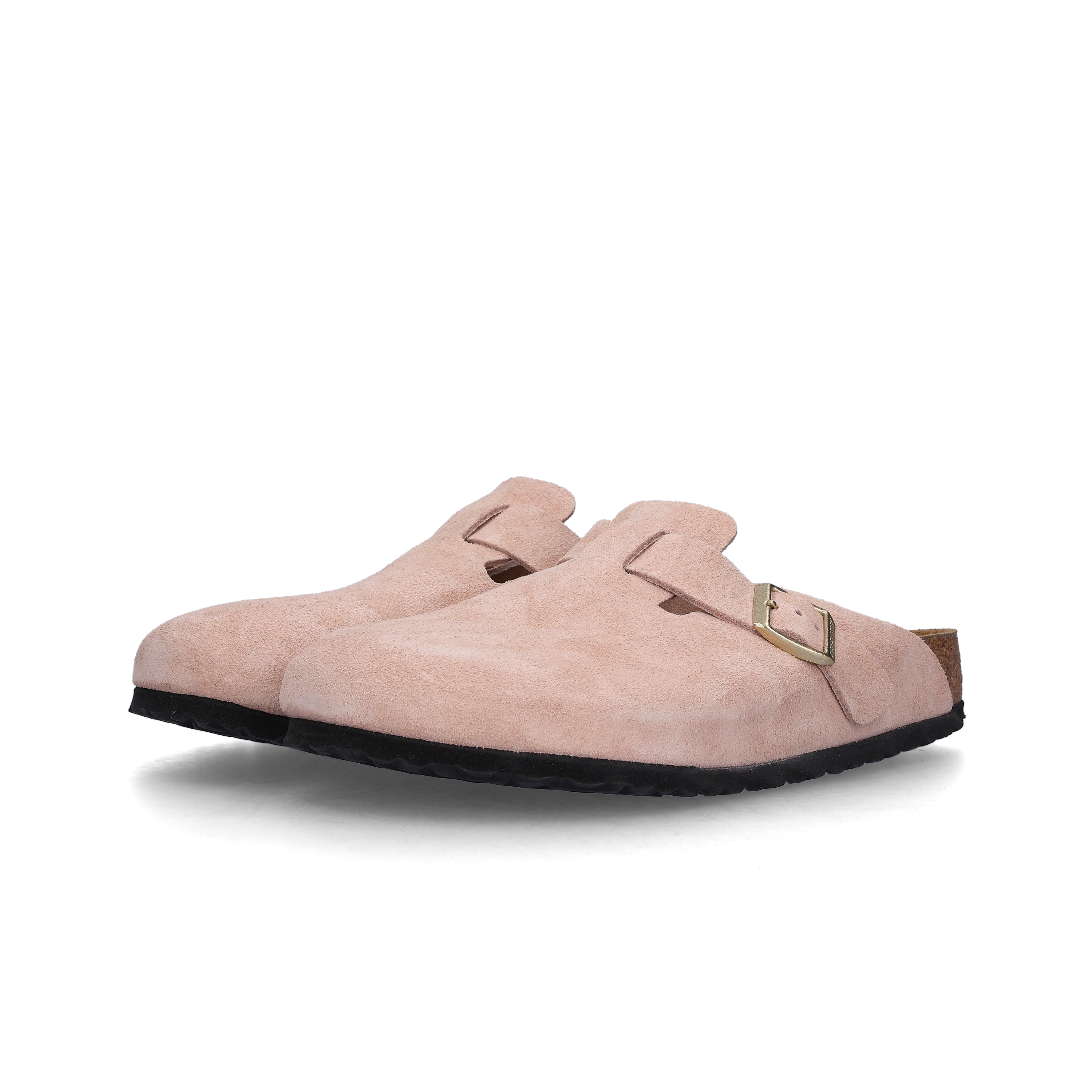 Birkenstock Boston Suede Leather Light Rose - Regular
