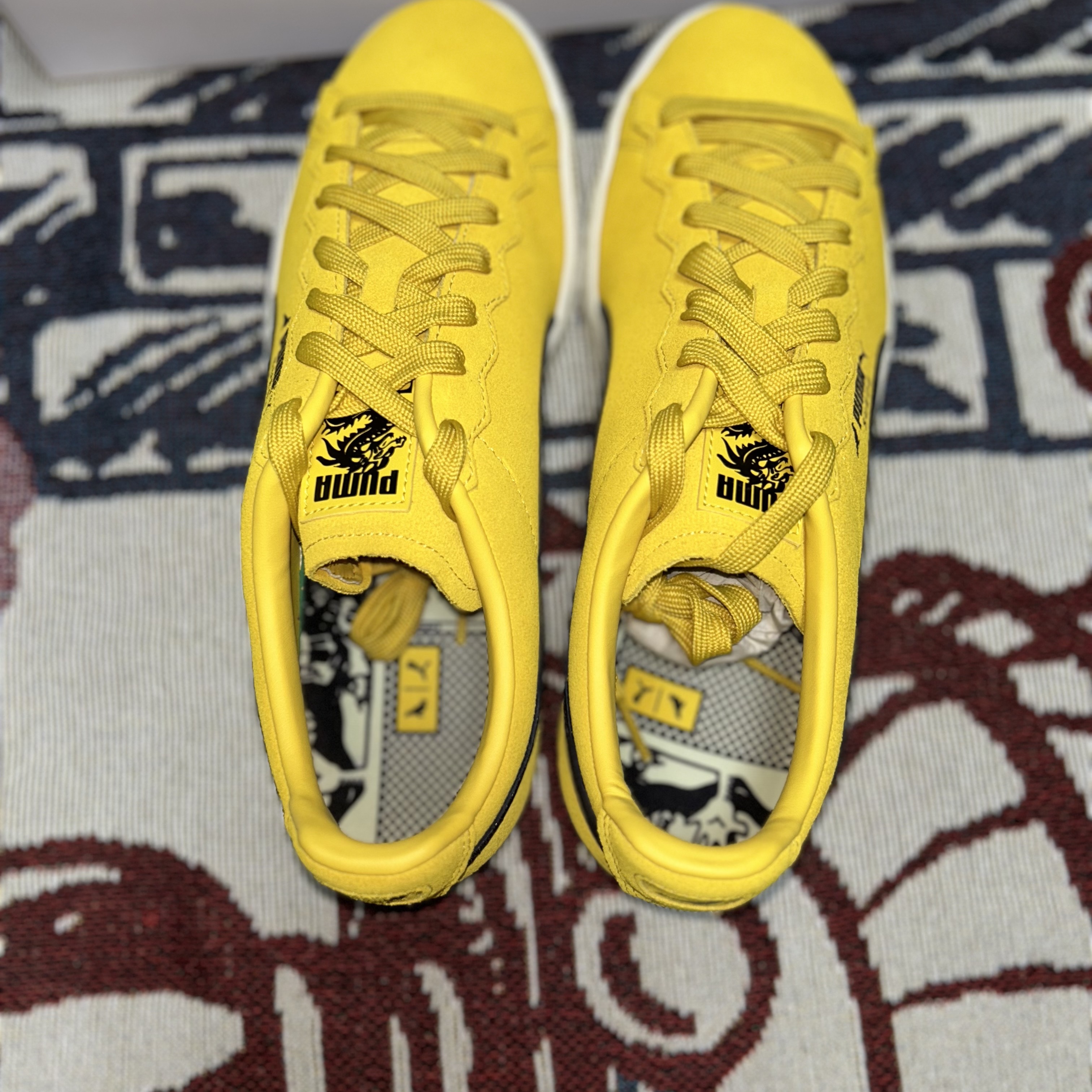 Puma Suede Staple Gidra 착용 스타일 - 3