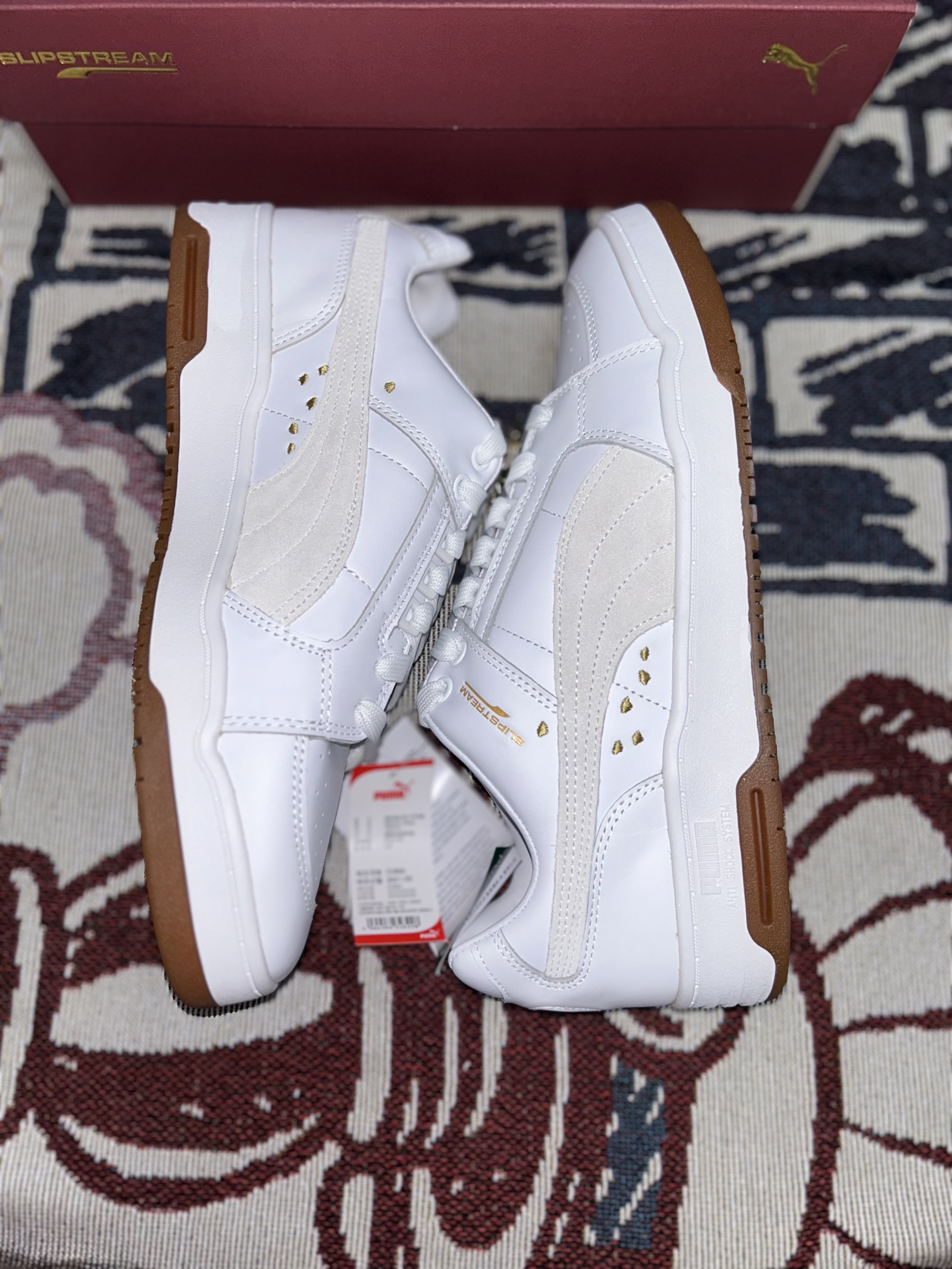 Puma Slipstream Low Beauty and the Beast White 착용 스타일 - 5