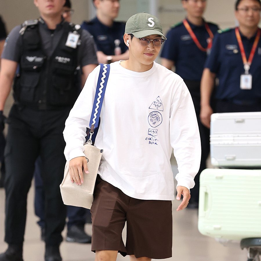 Supreme Seersucker S Logo 6-Panel Green - 24SS 착용 스타일 - 1