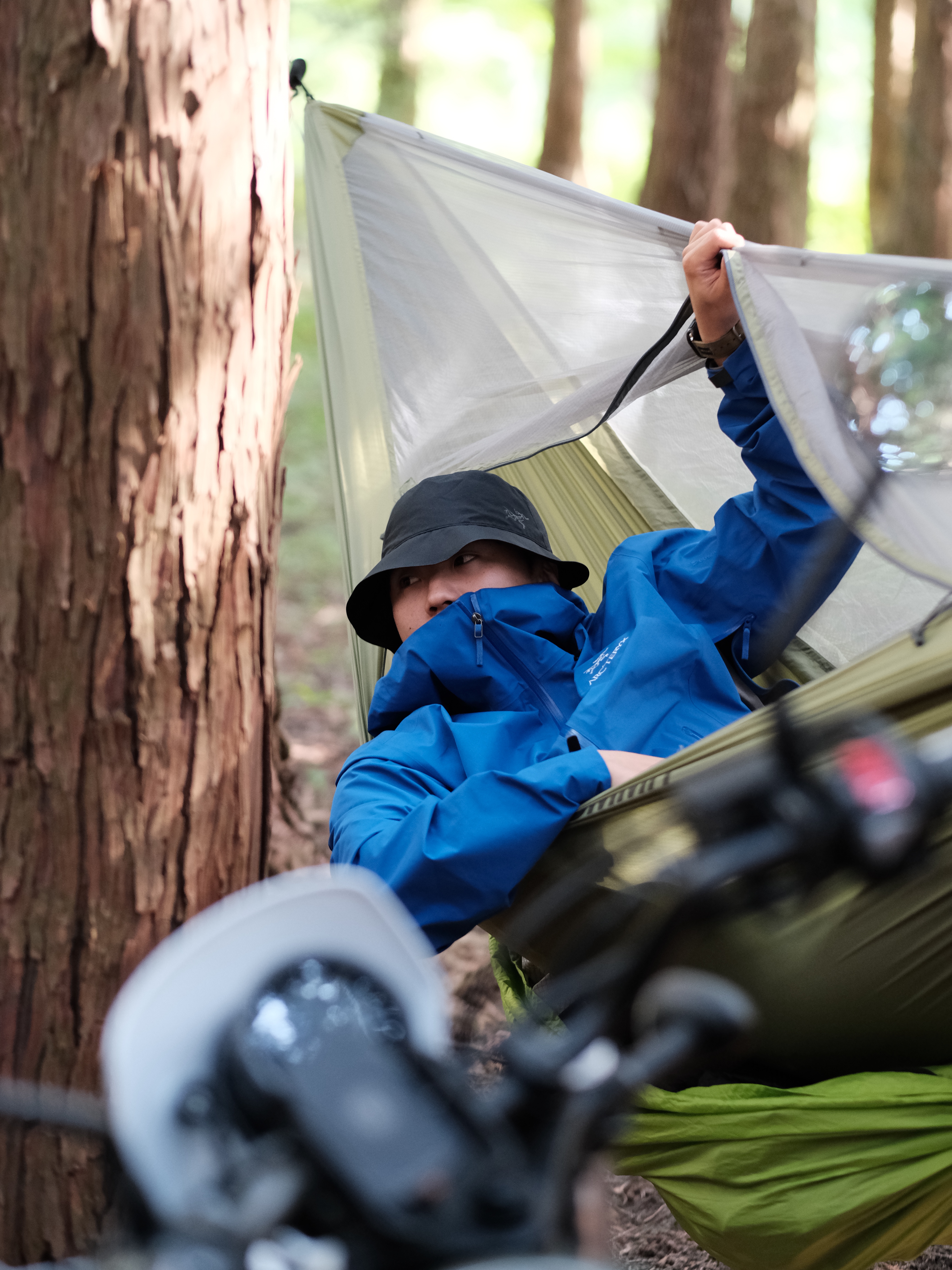 Arc'teryx Beta LT Jacket Vitality 착용 스타일 - 2