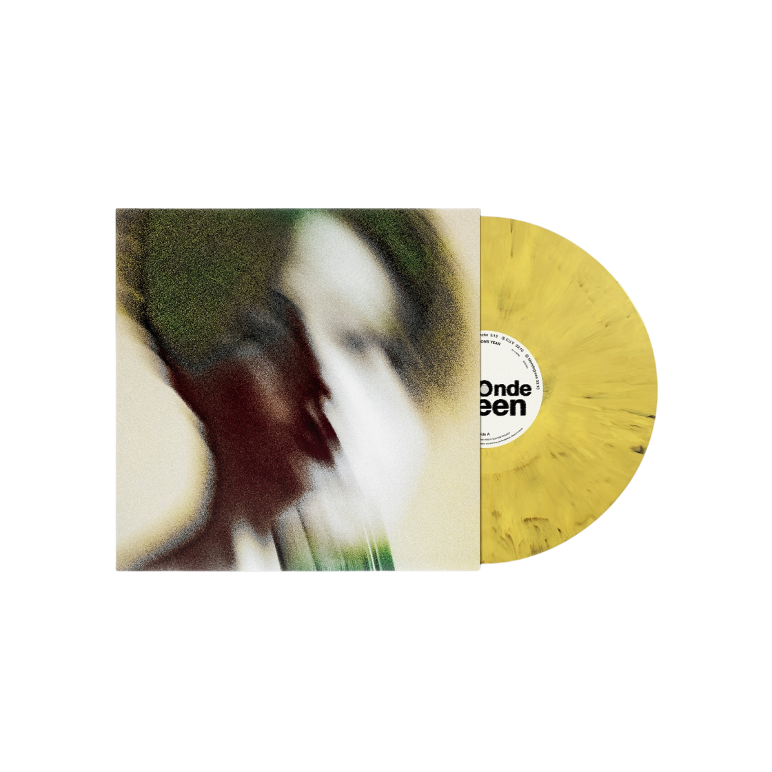 Damons Year 2nd EP Mondegreen LP Yellow Black Marble 상세 이미지 1