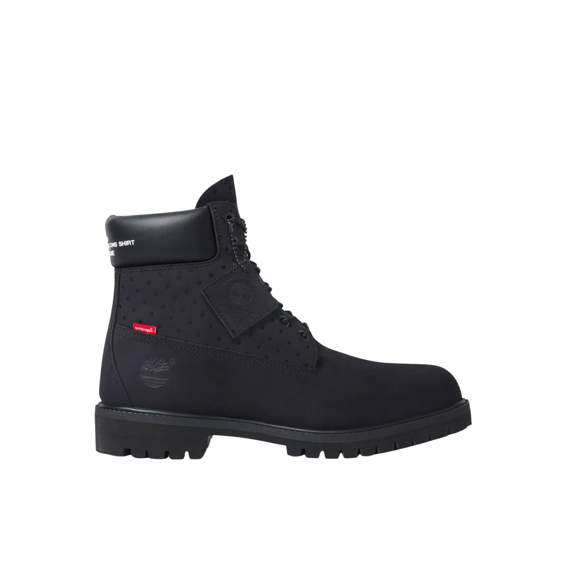 팀버랜드 x 꼼데가르송 셔츠 x 슈프림 6인치 부츠 블랙(Timberland x Comme des Garcons Shirt x Supreme 6 Inch Boot Black) - 1