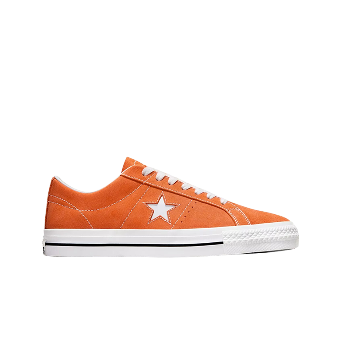 컨버스 원스타 프로 클래식 스웨이드 오렌지 화이트(Converse One Star Pro Classic Suede Orange White) - 1