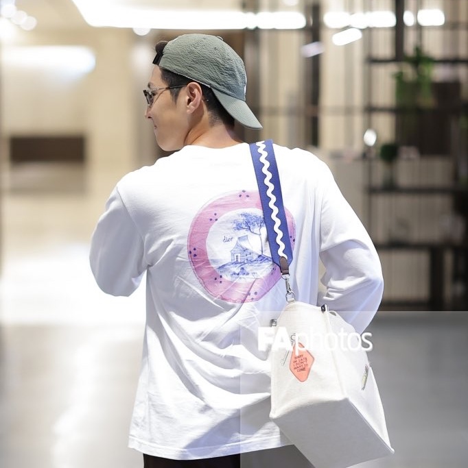 Supreme Seersucker S Logo 6-Panel Green - 24SS 착용 스타일 - 2