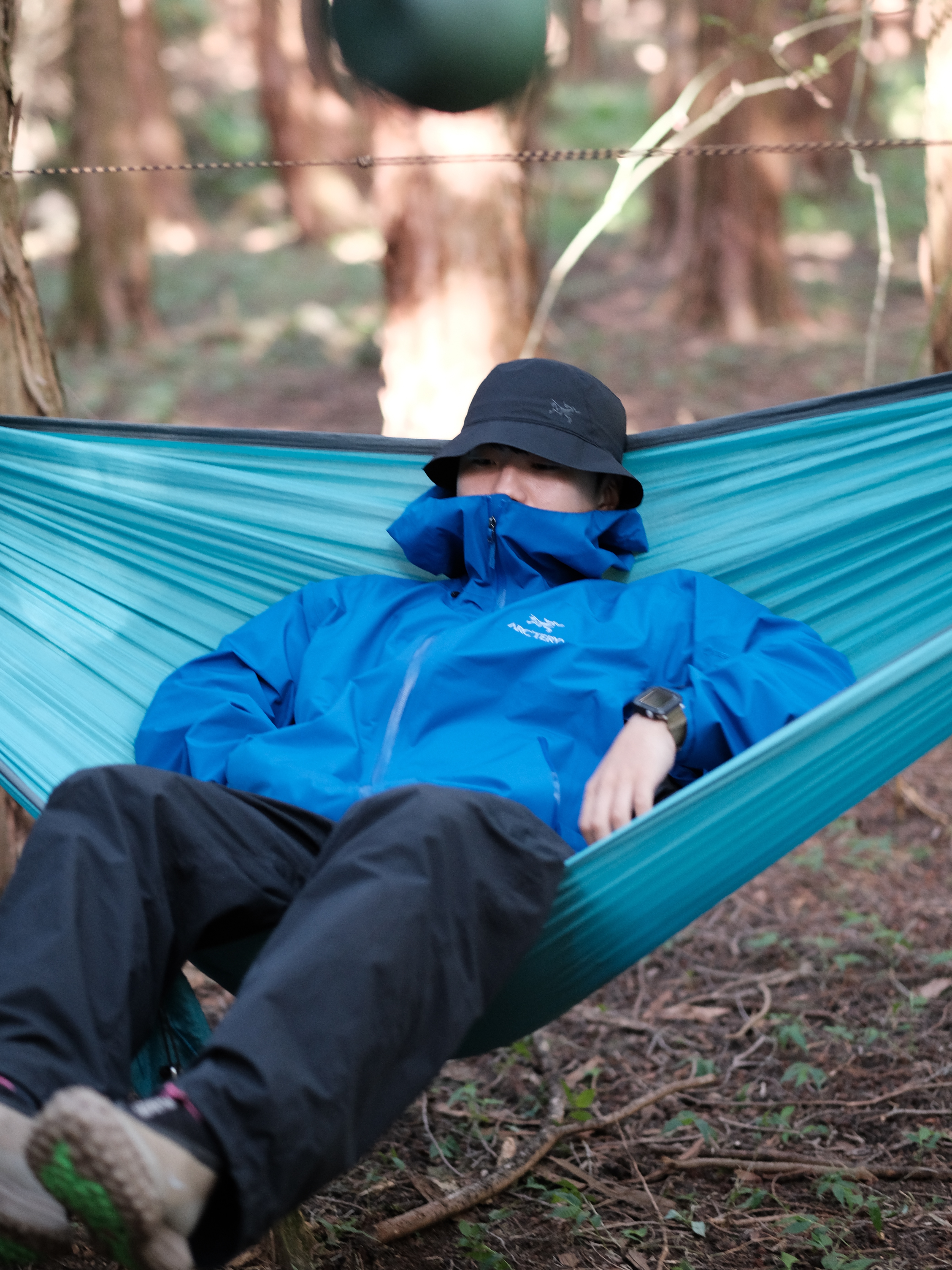 Arc'teryx Beta LT Jacket Vitality 착용 스타일 - 1