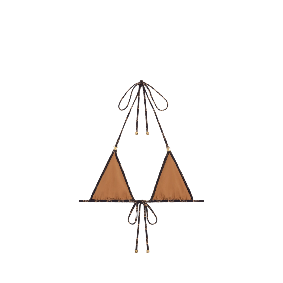Celine triomphe triangle top IN monogram matte jersey 関税込 TRIOMPHE TRIANGLE TOP IN MATTE JERSEY