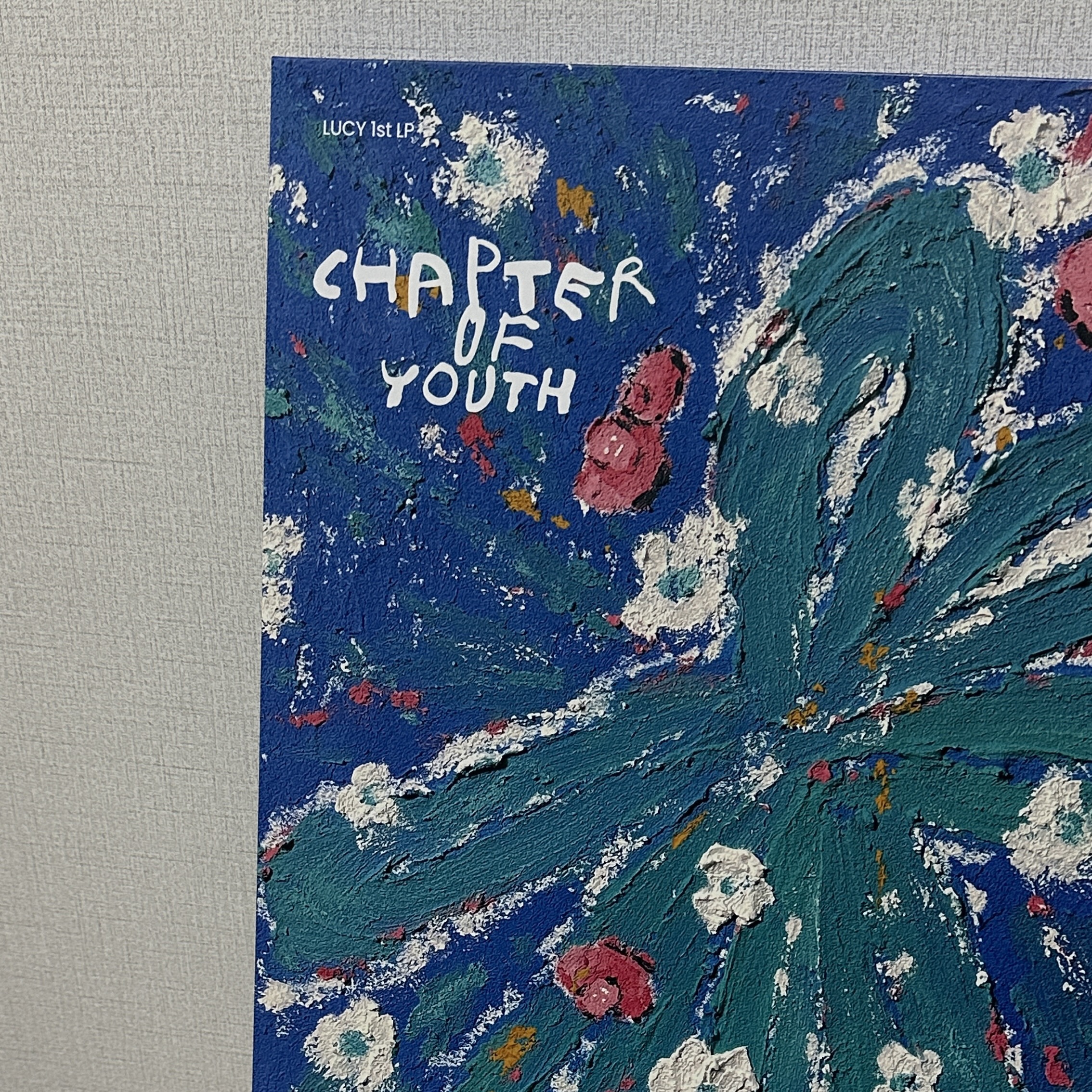 Lucy Chapter of Youth LP Blue 착용 스타일 - 1