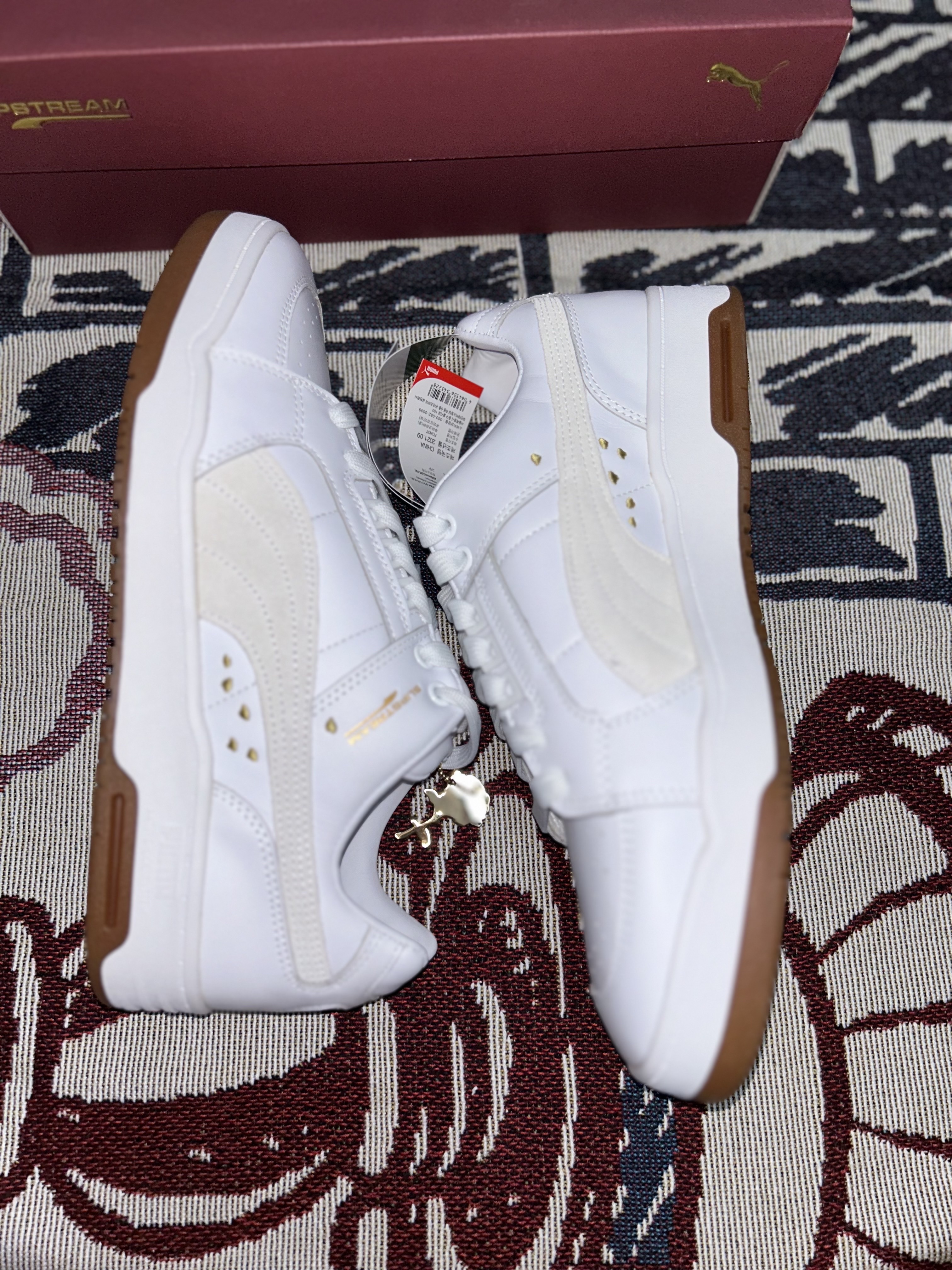 Puma Slipstream Low Beauty and the Beast White 착용 스타일 - 4