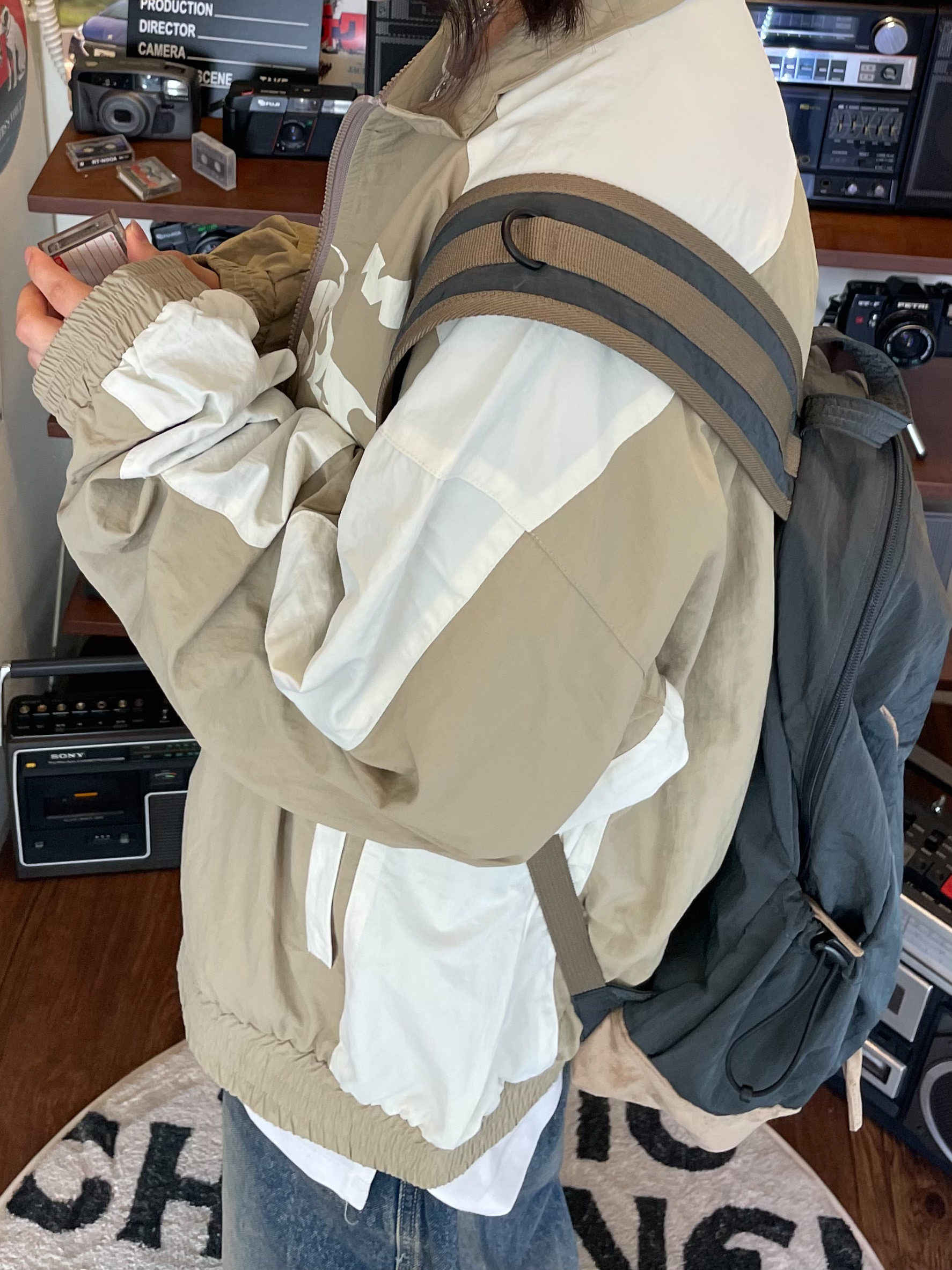 (W) Keen Jasper Rocks SP Sneakers Beige, Carhartt Canvas Cap Carhartt Brown 착용 스타일 - 8