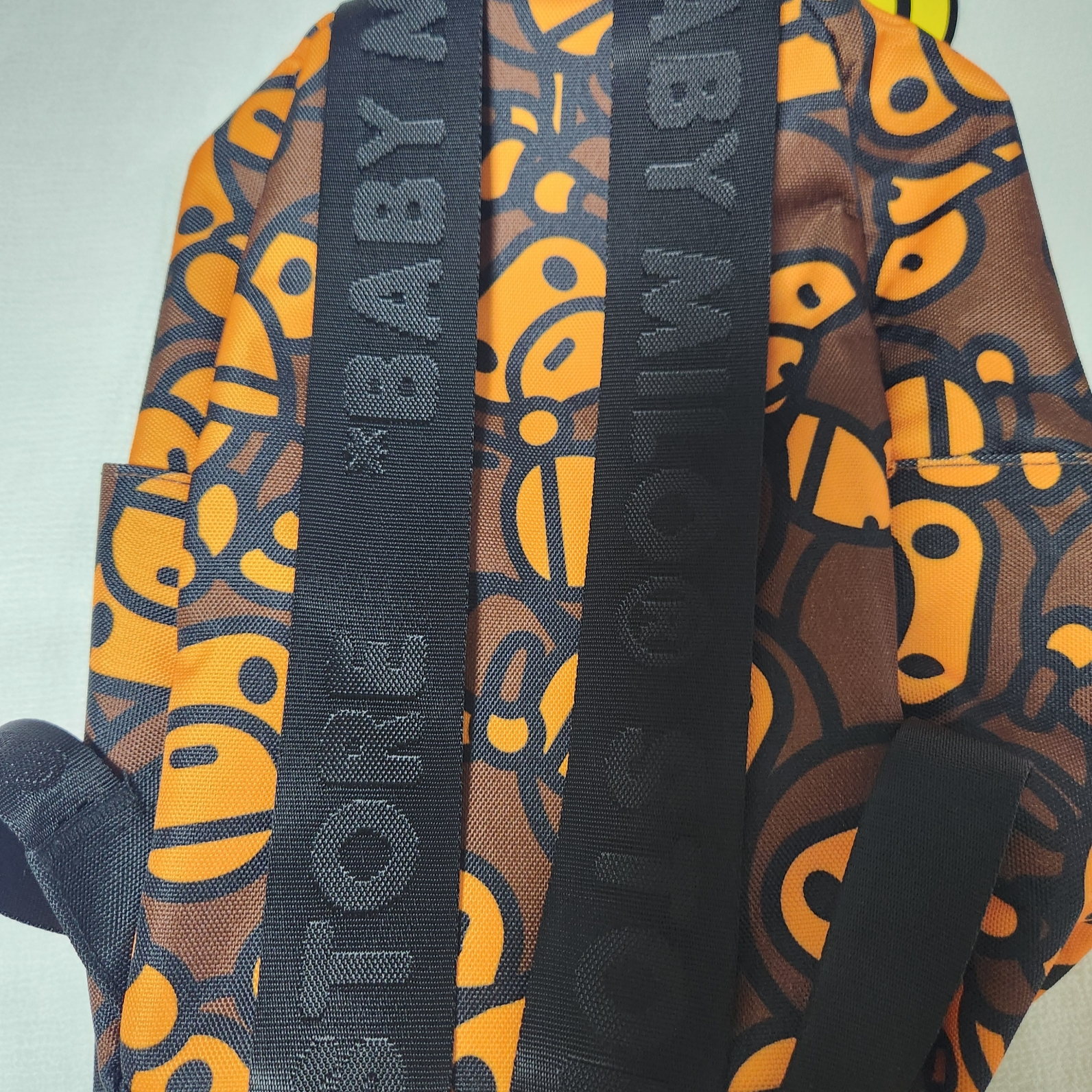BAPE All Baby Milo Mini Backpack Brown 착용 스타일