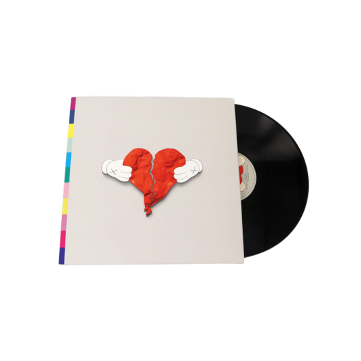 칸예 웨스트 808s & 하트브레이크 LP & CD 블랙 (2LP & CD)