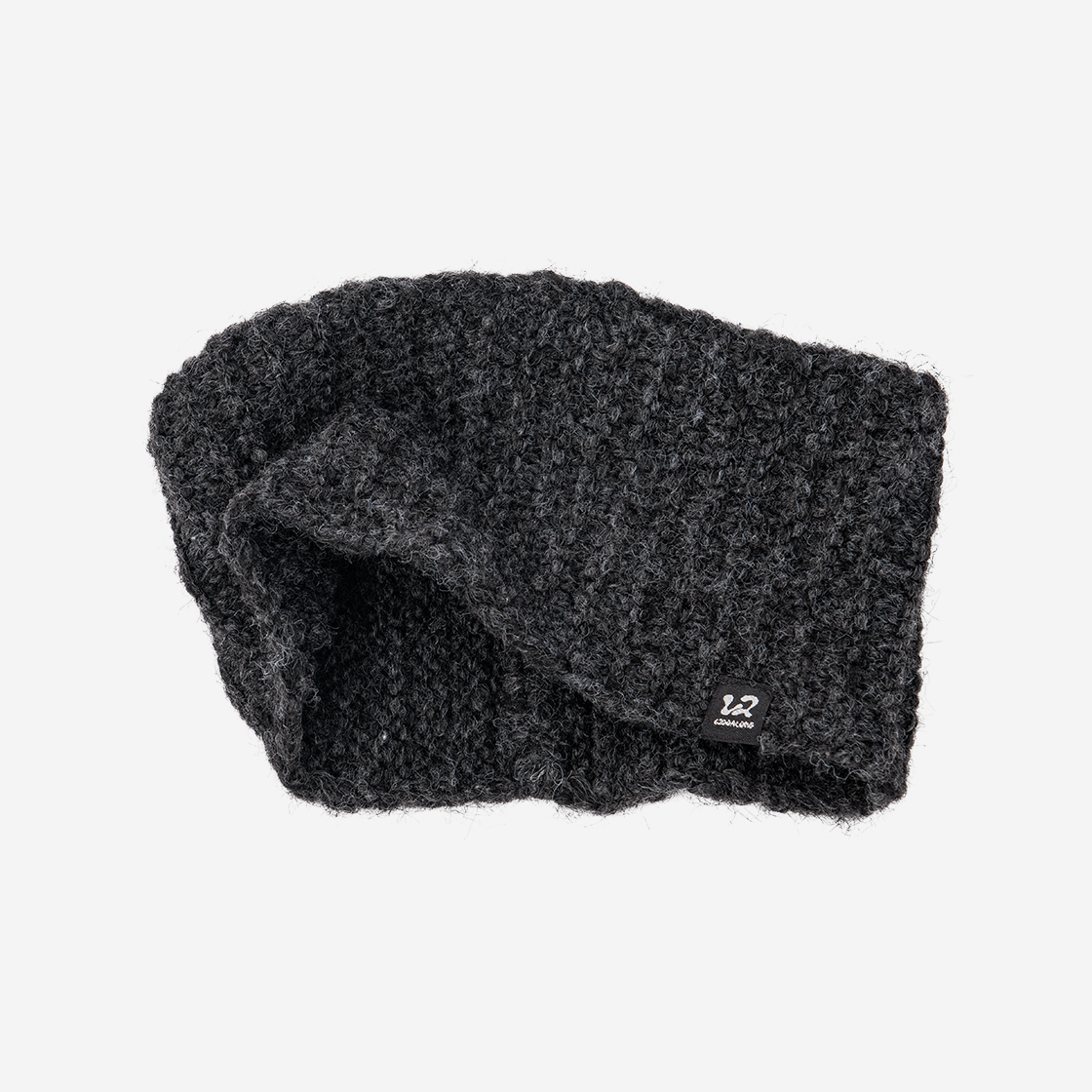 멜로우 컴포터블 니트 헤어밴드 차콜(MELLOW Comfortable Knit Hairband Charcoal) - 2