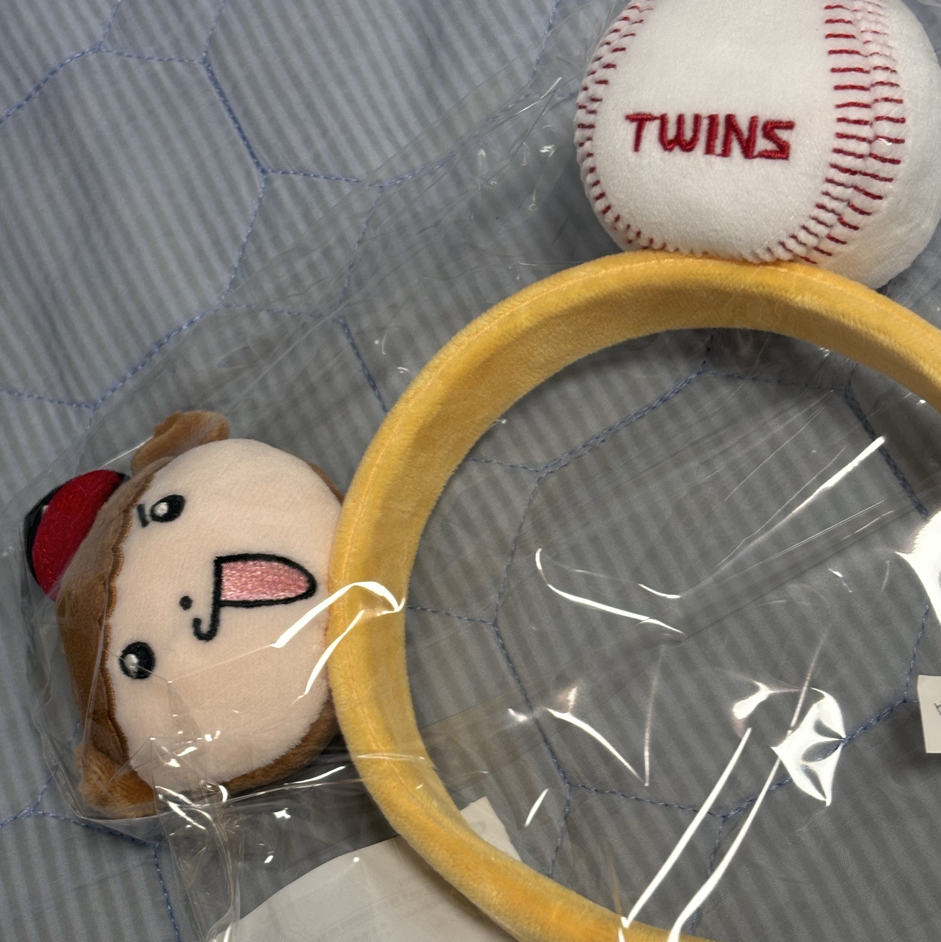 [즉시배송] LG TWINS x Maru is a Puppy Headband 착용 스타일 - 1