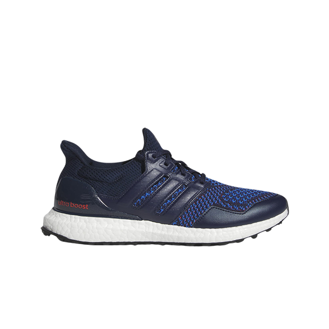 아디다스 x 말본 골프 울트라부스트 골프 컬리지에이트 네이비 브라이트 레드(Adidas x Malbon Golf Ultraboost Golf Collegiate Navy Bright Red)