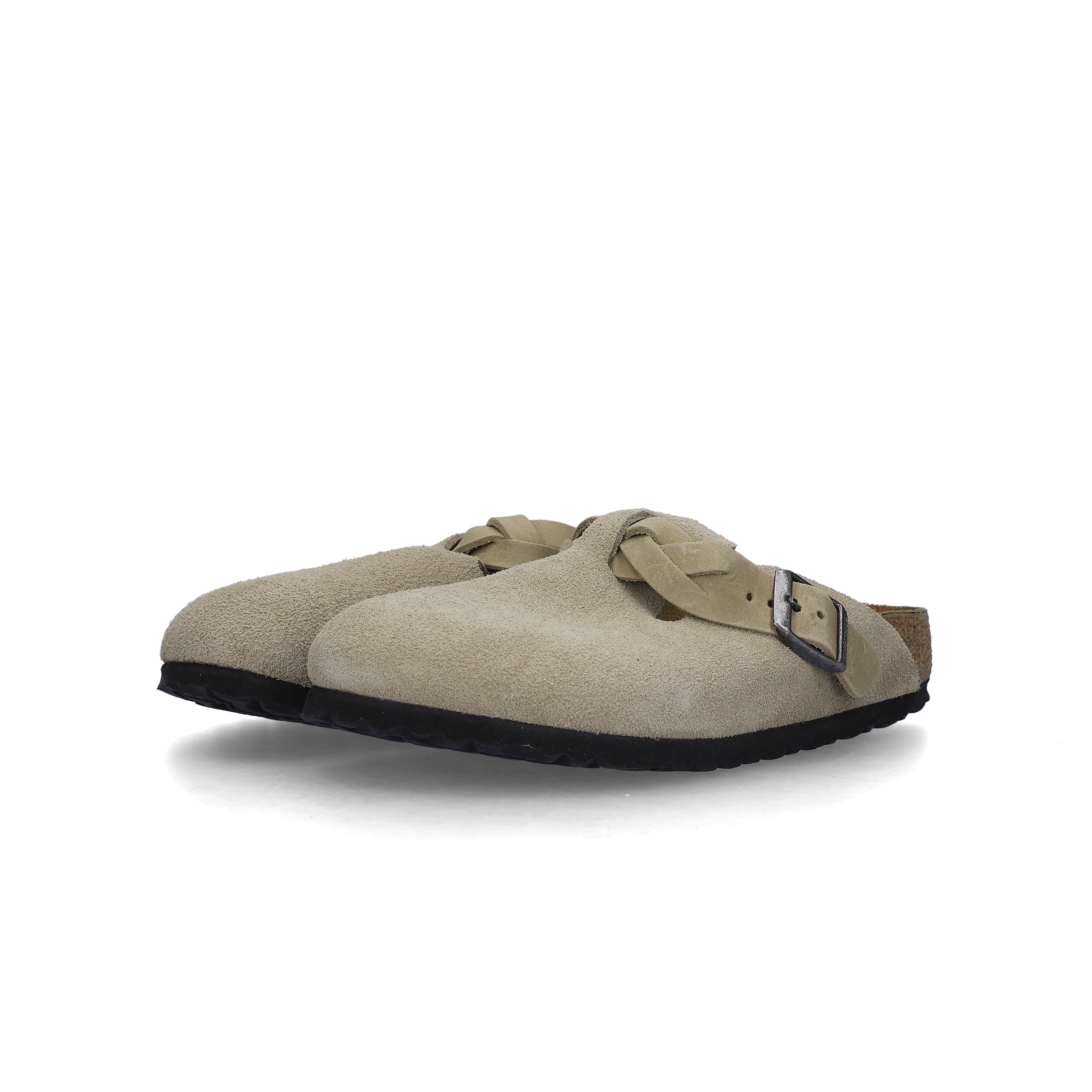 Birkenstock Boston Braided Taupe - Narrow
