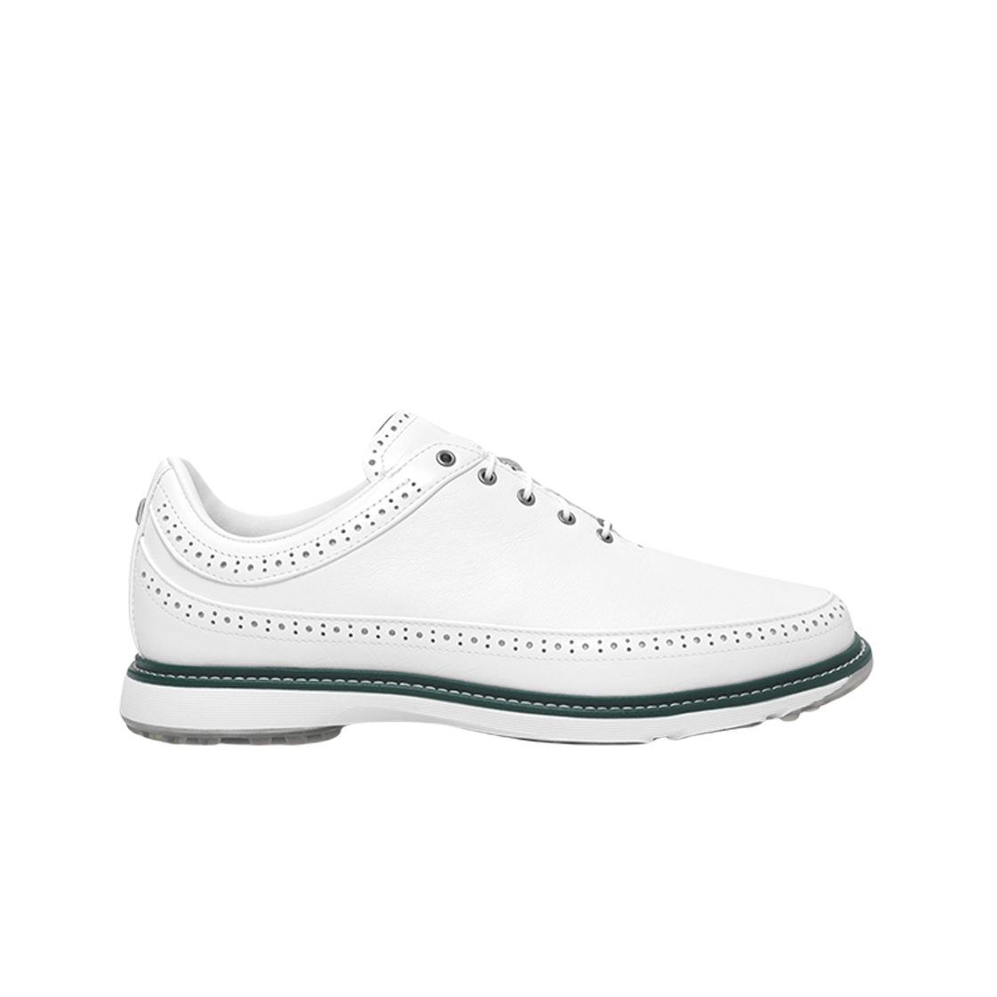 아디다스 x 말본 골프 MC80 클라우드 화이트 실버 메탈릭 컬리지에이트 그린(Adidas x Malbon Golf MC80 Cloud White Silver Metallic Collegiate Green)