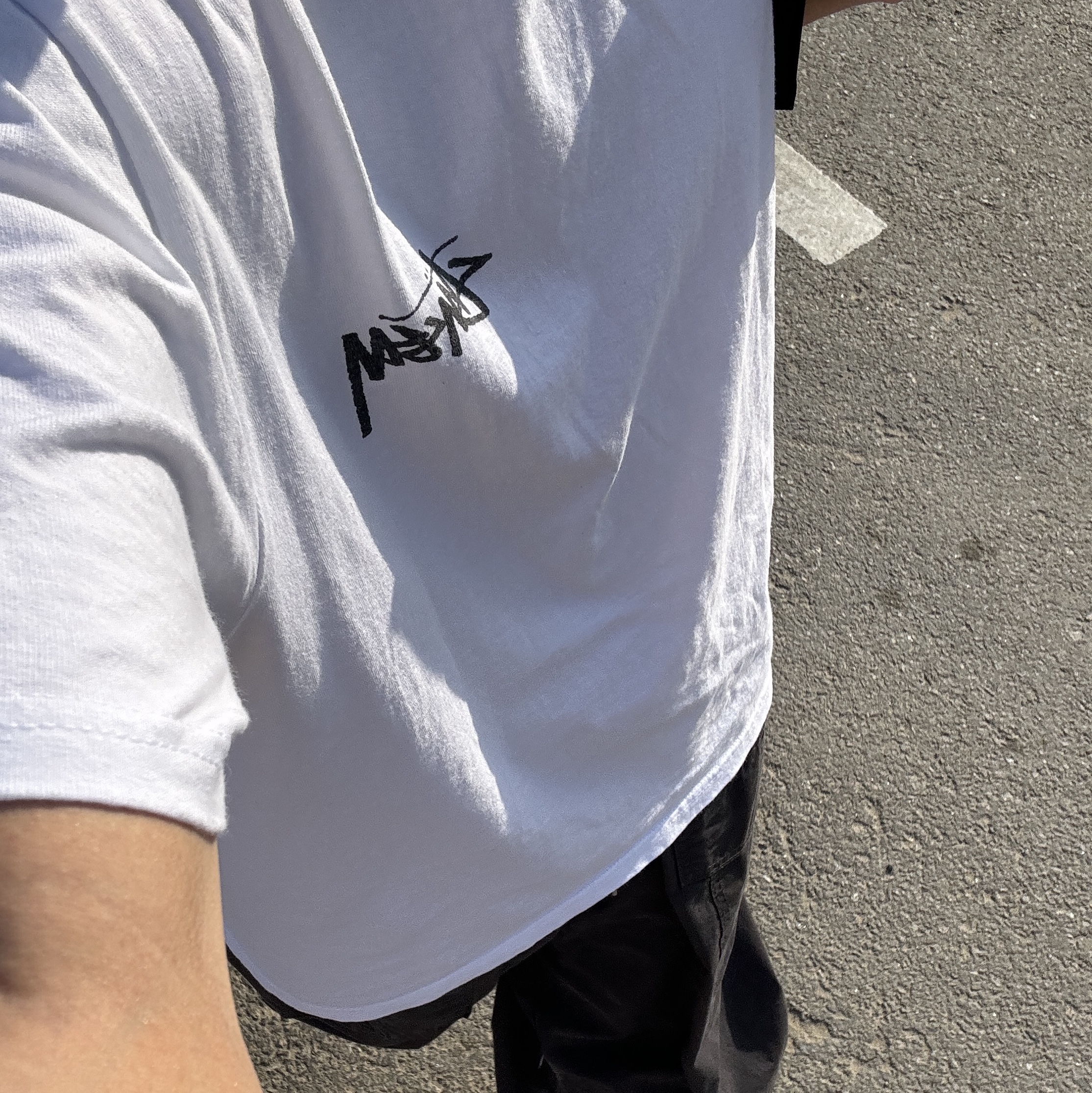 Stussy Plush T-Shirt White 착용 스타일