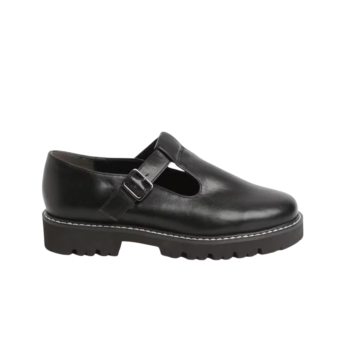 (W) 니코앤드 오리지널 T-스트랩 슈즈 블랙((W) Niko And Original T-Strap Shoes Black)