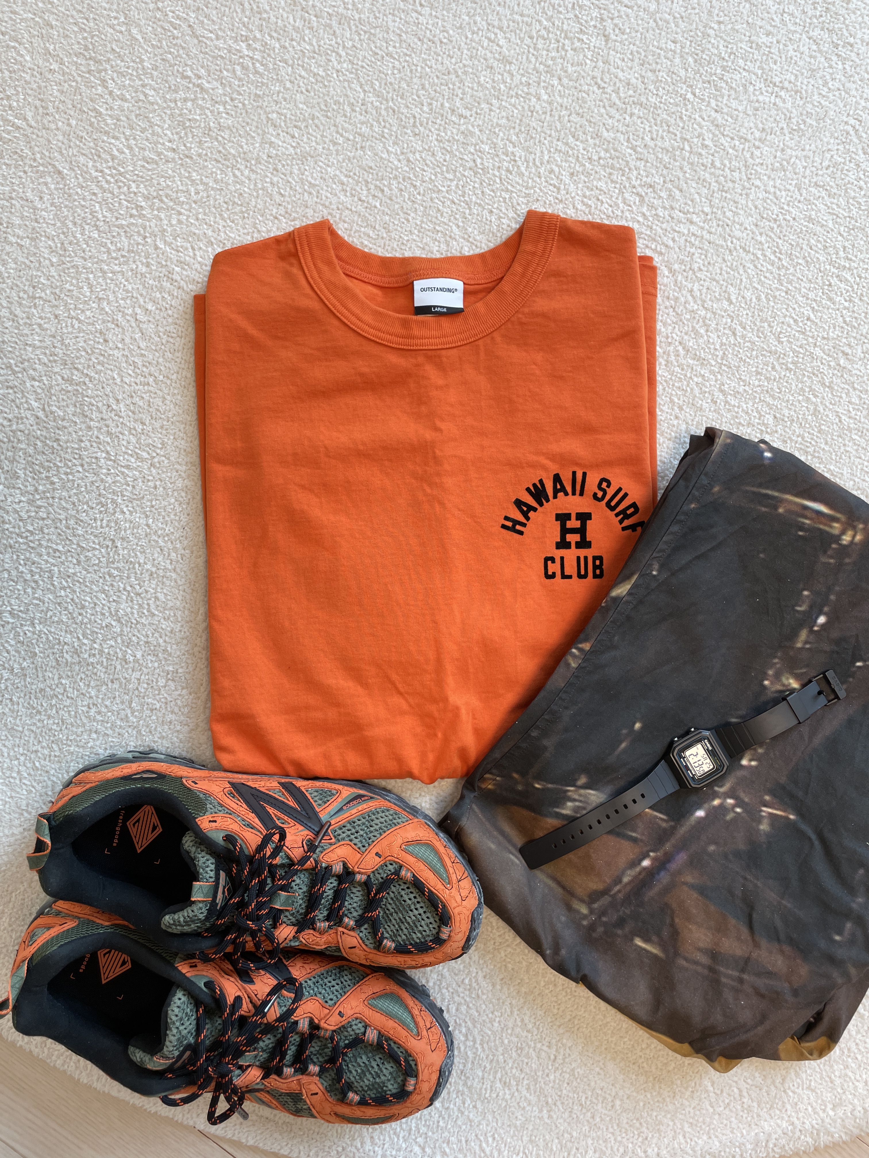 New Balance x Joe Freshgoods Beneath the Surface 610 Lil Swamps Orange 착용 스타일 - 4