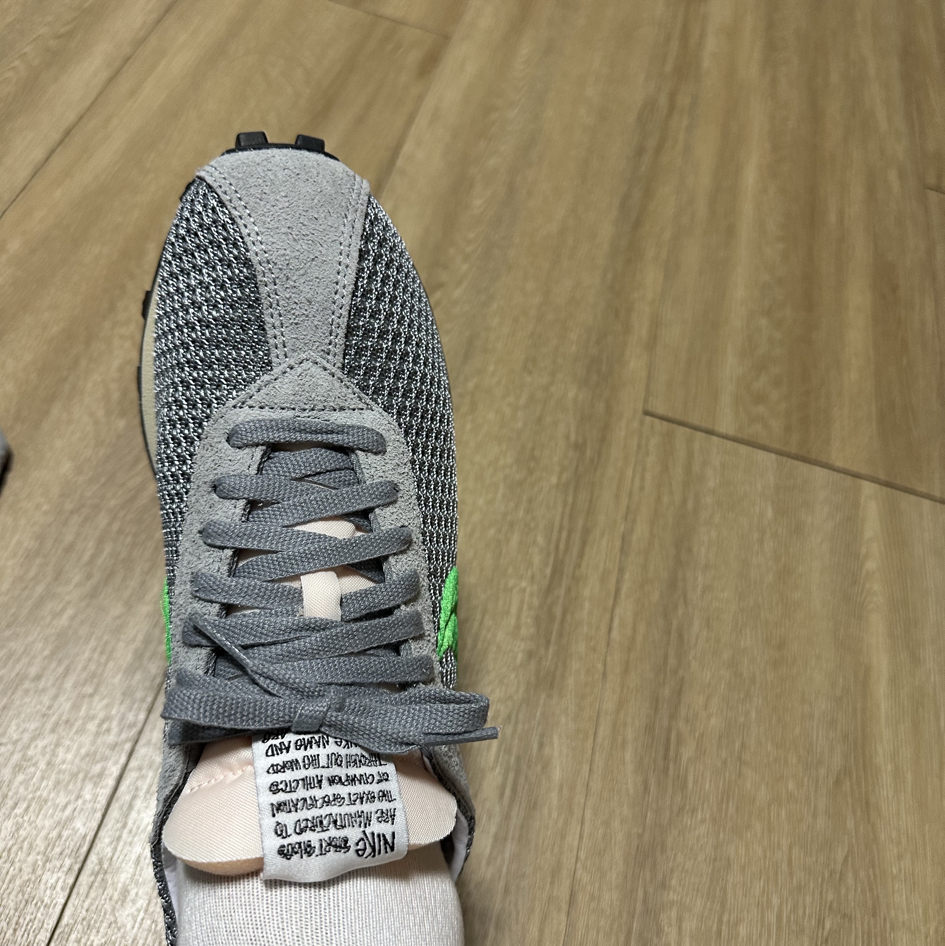Nike x Stussy LD-1000 SP Particle Gray Green Fossil 착용 스타일 - 2