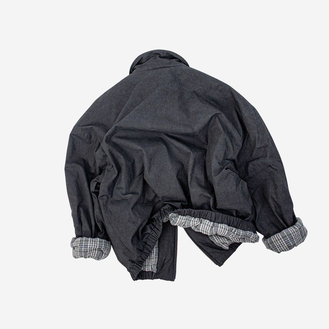 멜로우 피그먼트 드리즐러 자켓 블랙(MELLOW Pigment Drizzler Jacket Black) - 2
