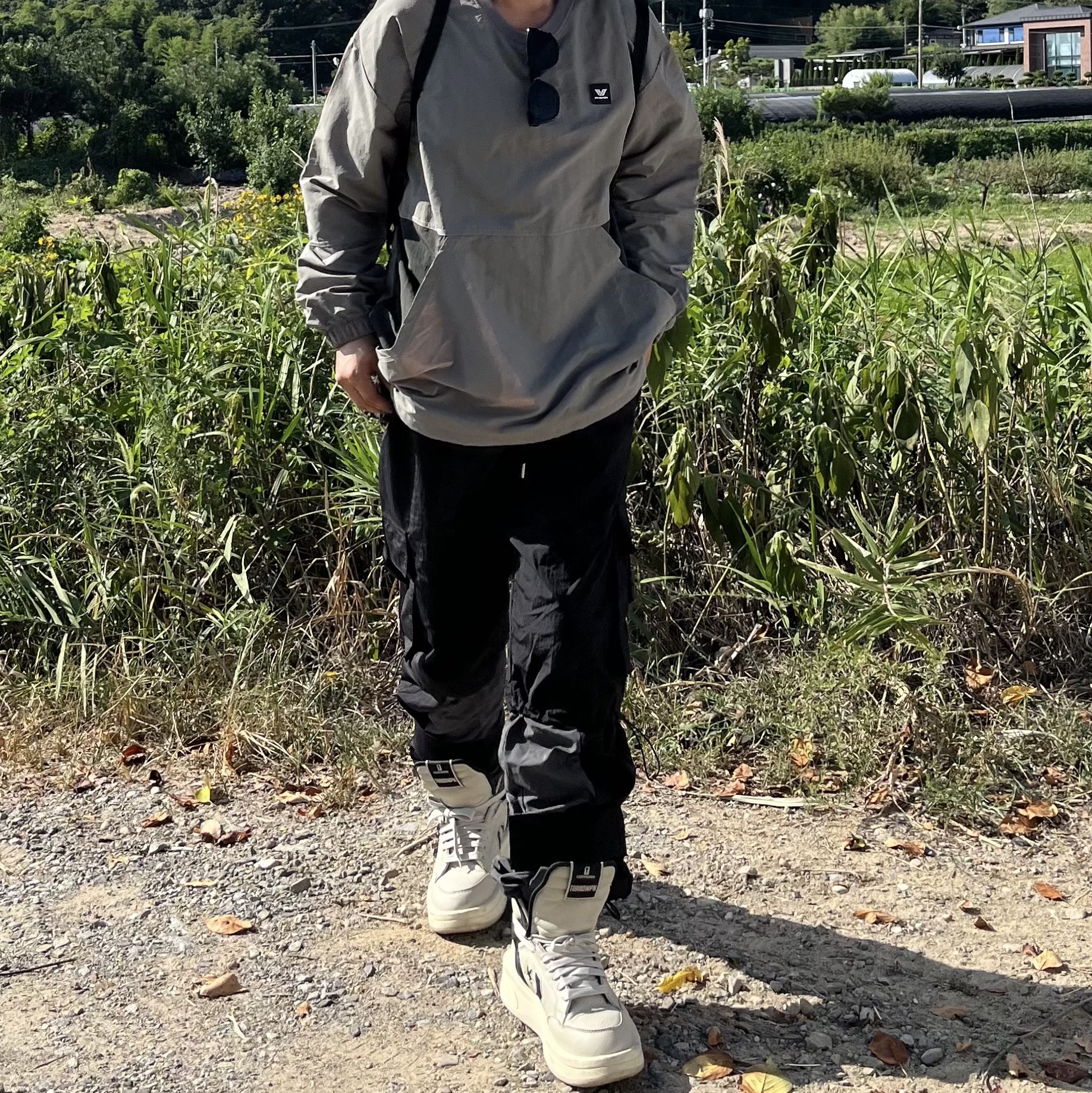 Converse x Drkshdw Turbowpn Pelican 착용 스타일 - 3