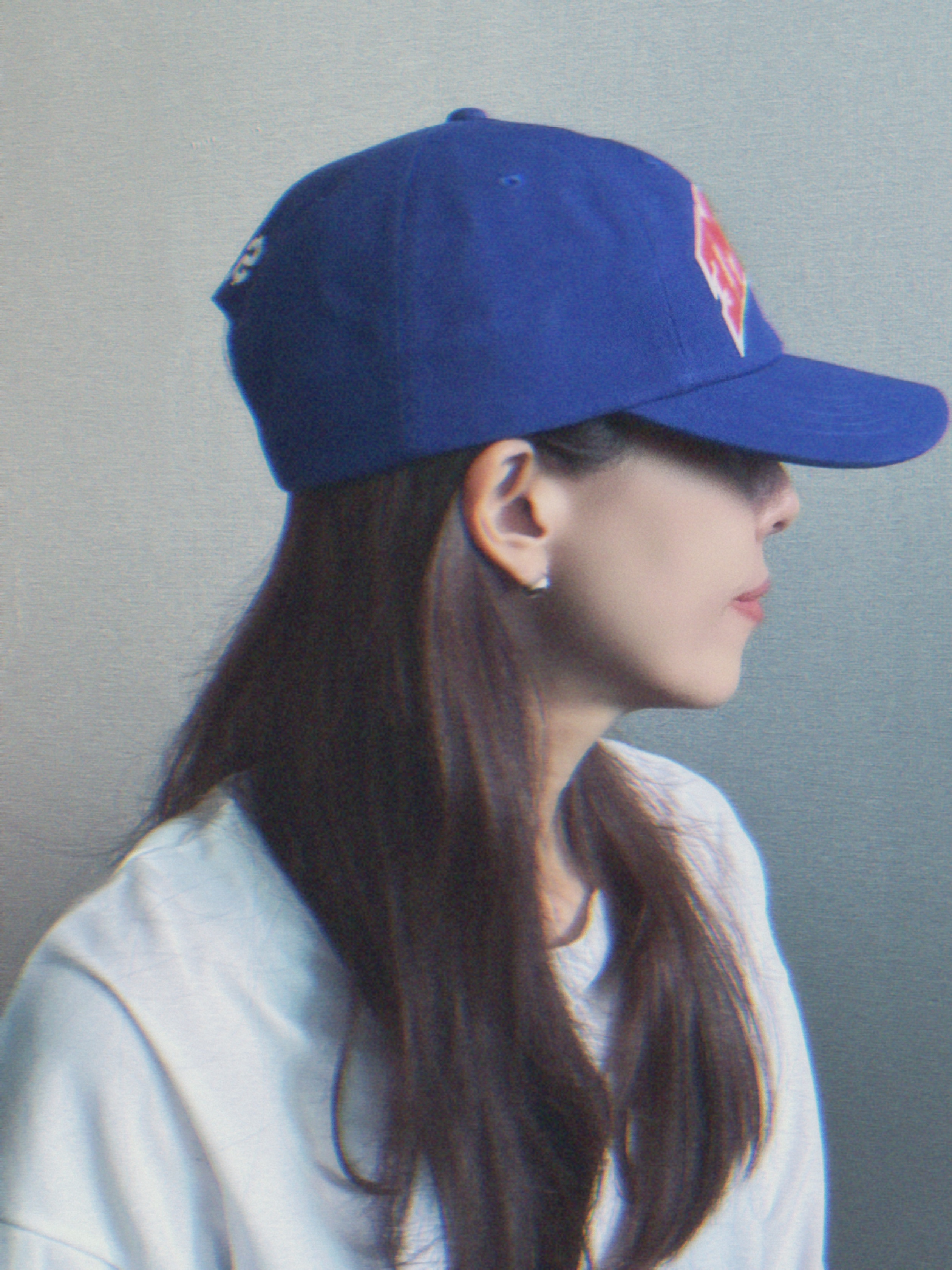 Supreme Felt Arc 6-Panel Navy - 24FW 착용 스타일 - 3