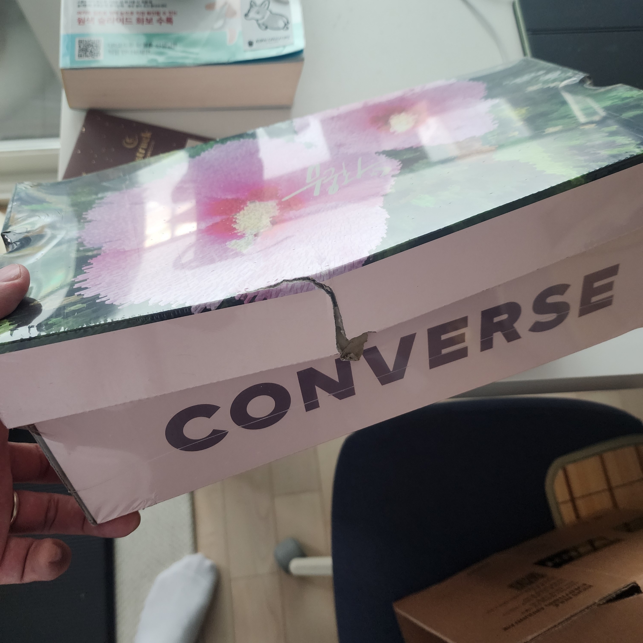 Converse One Star Pro Flower Light Orchid 착용 스타일 - 3