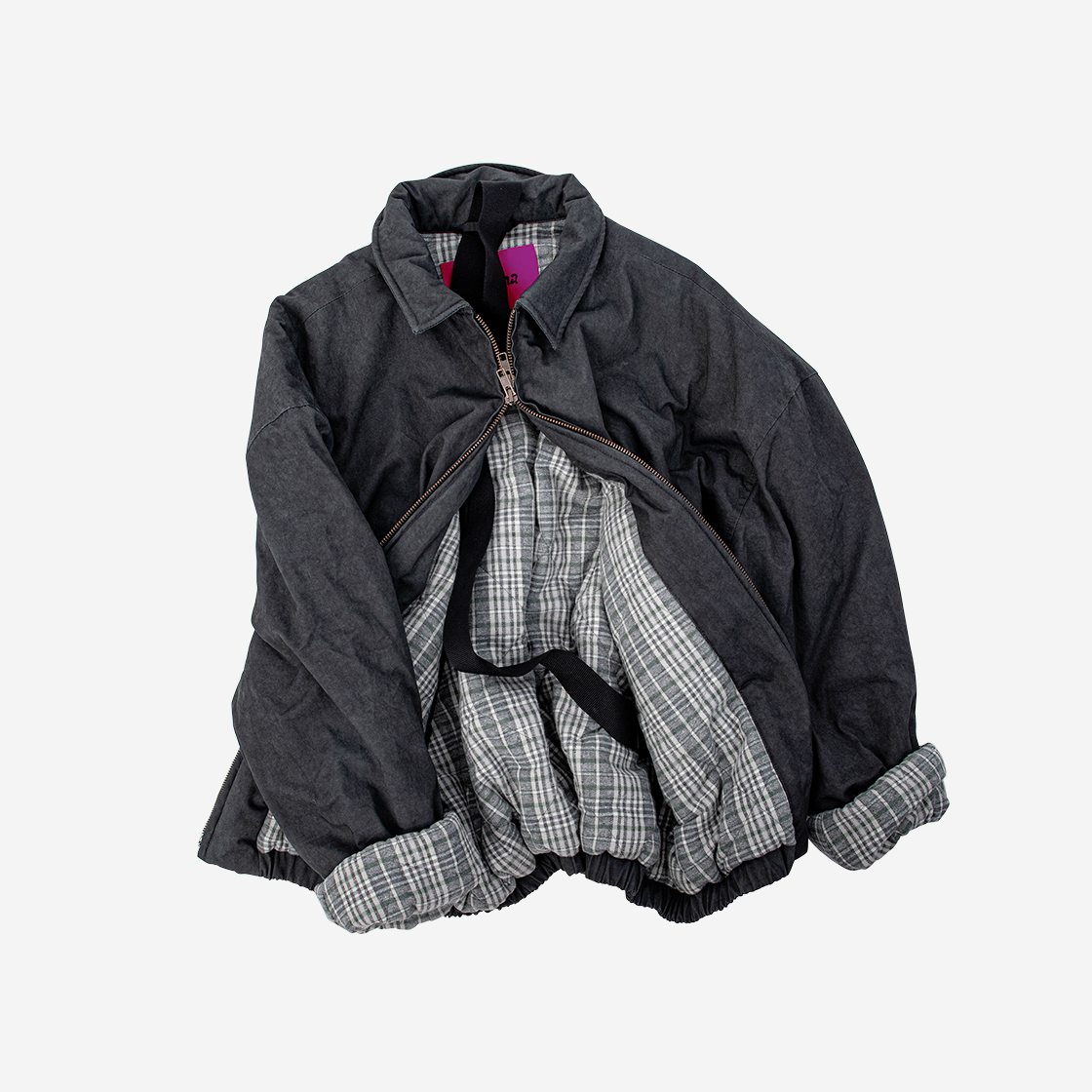 멜로우 피그먼트 드리즐러 자켓 블랙(MELLOW Pigment Drizzler Jacket Black) - 3