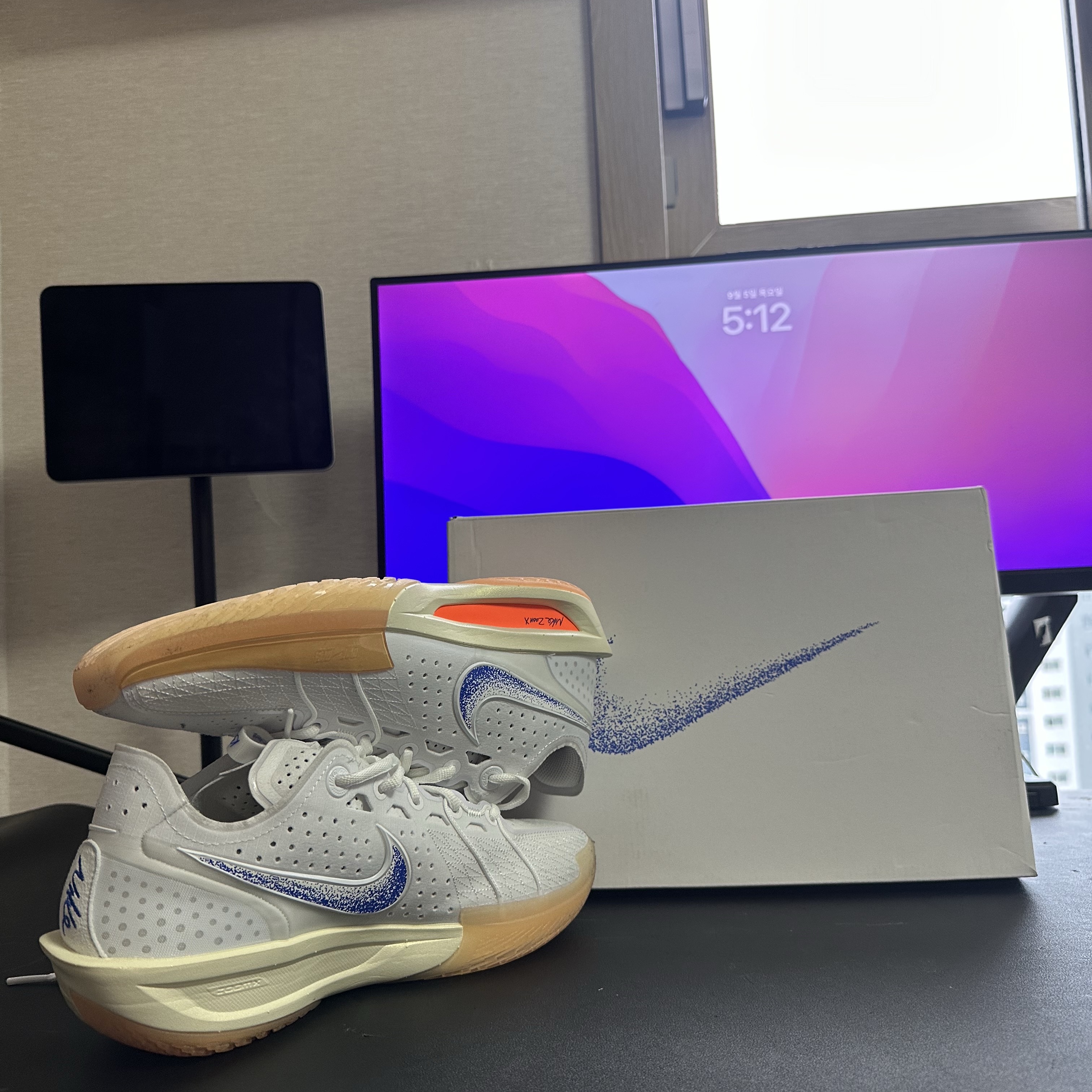 Nike Air Zoom G.T. Cut 3 EP Blueprint 착용 스타일