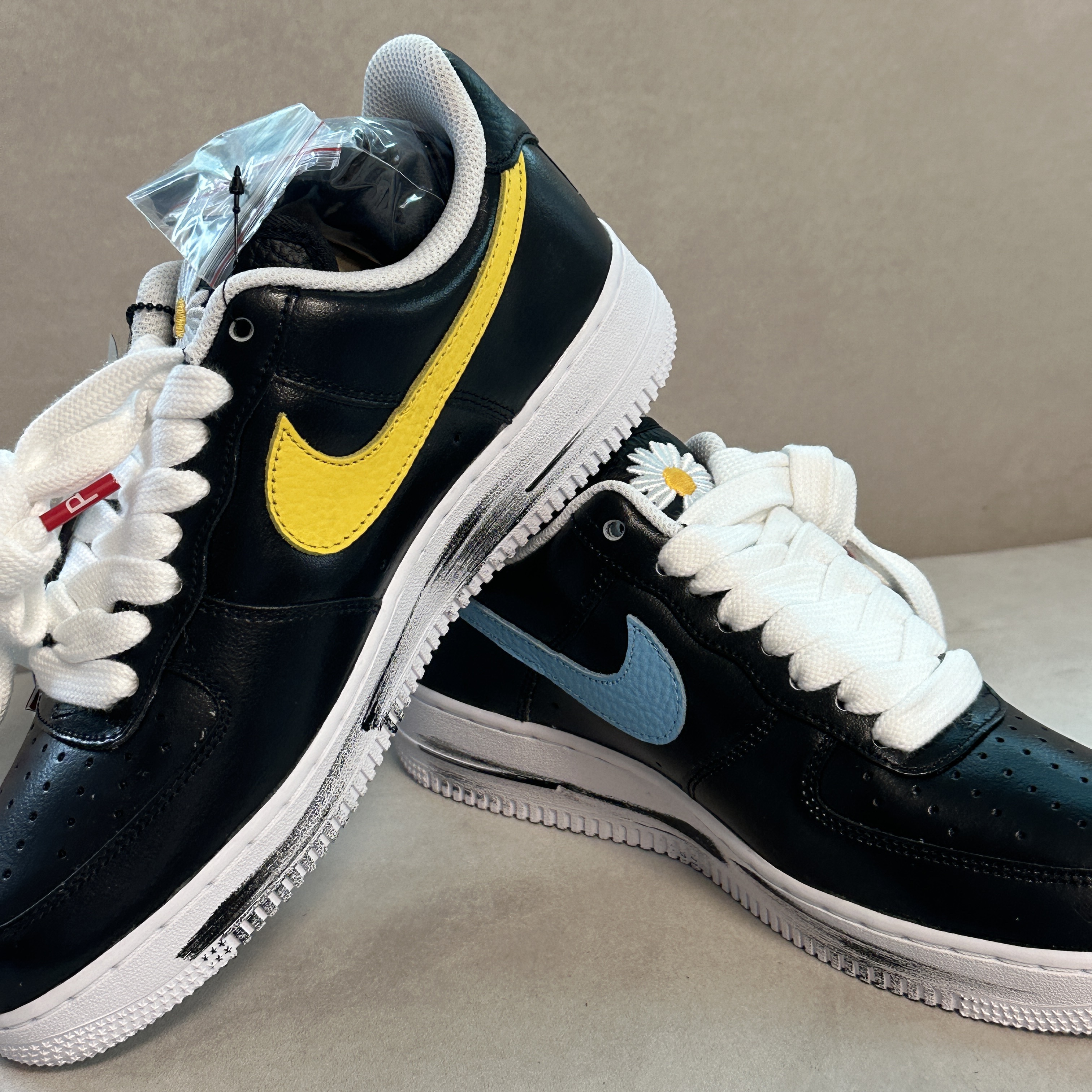 Nike x Peaceminusone Air Force 1 Low Para-Noise 3.0 Black and Multicolor 착용 스타일 - 3