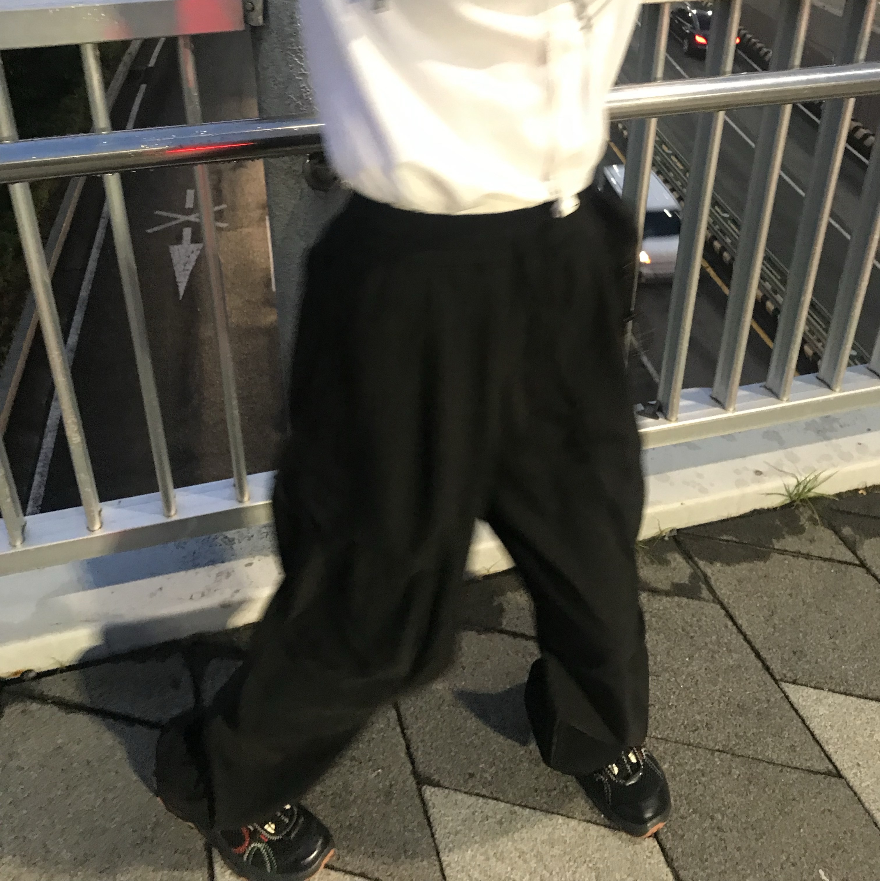 Salomon x The Broken Arm RX Travel Black Bleached Sand, (W) Play Comme des Garcons Mini Red Heart T-Shirt White 착용 스타일 - 2
