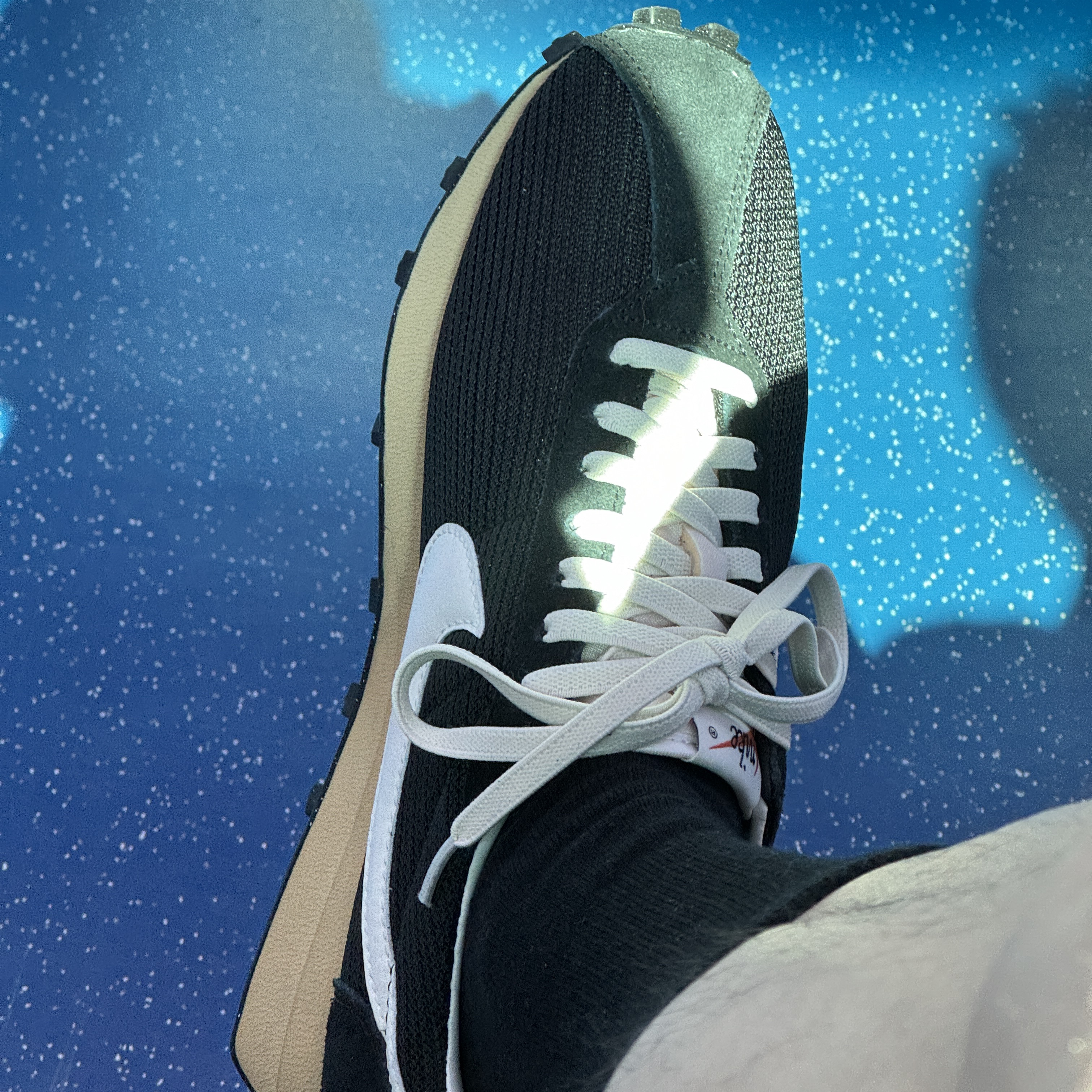 Nike LD-1000 SP Black and Sail 착용 스타일 - 1