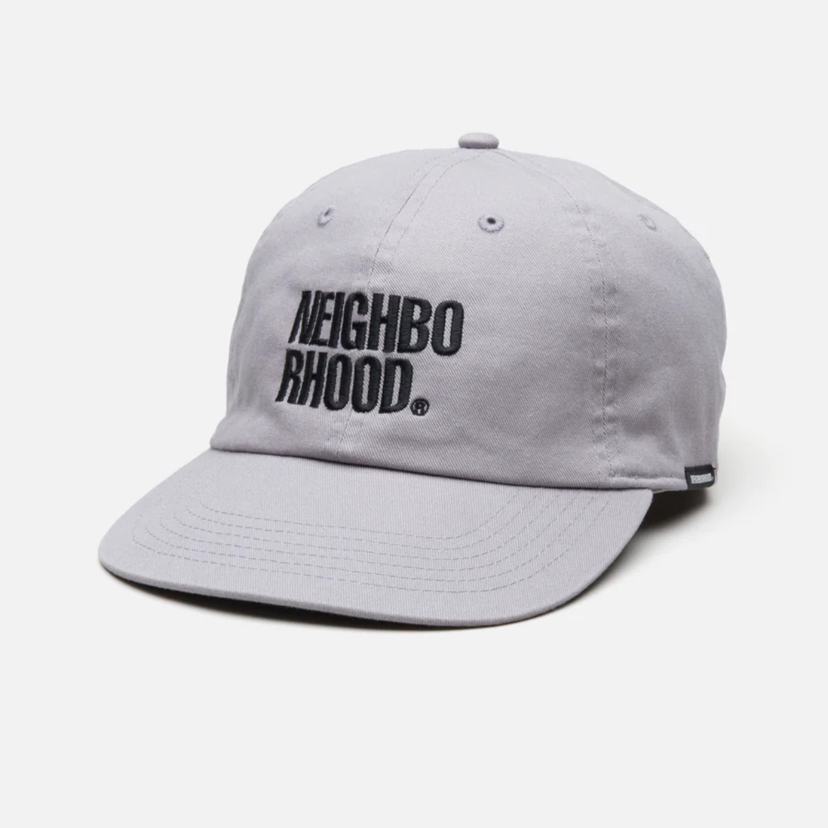 Neighborhood Dad Cap Gray 착용 스타일 - 1