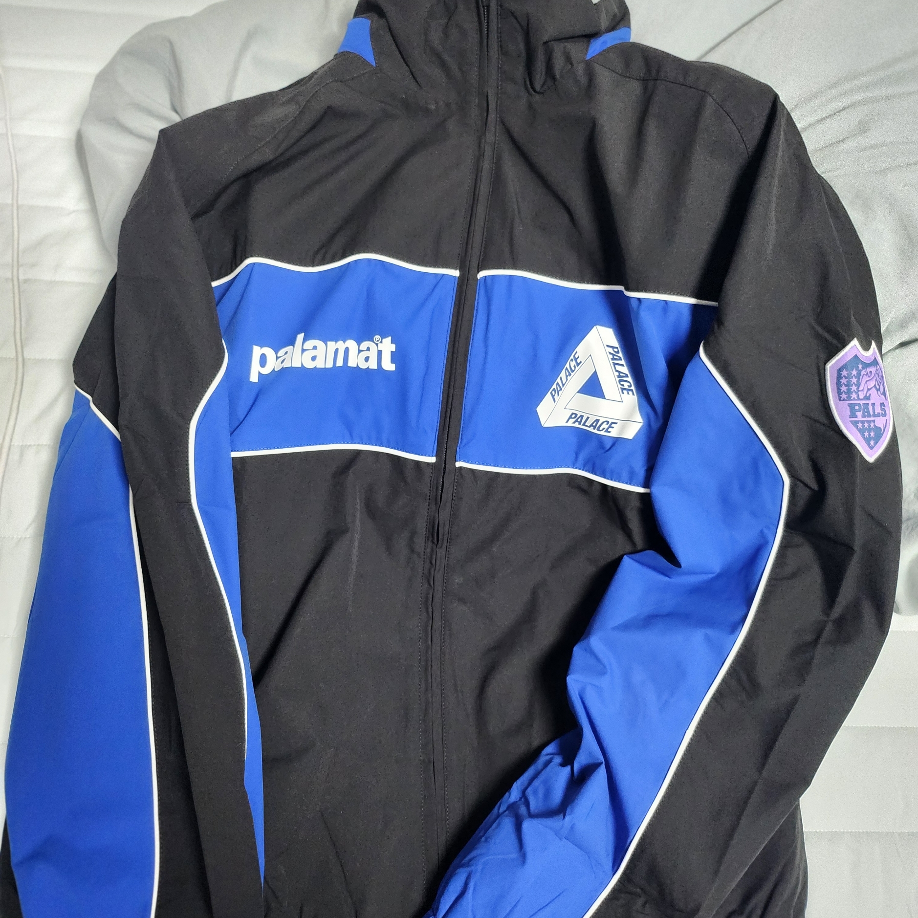 Palace Palamat Shell Jacket Black - 24FW 착용 스타일 - 1