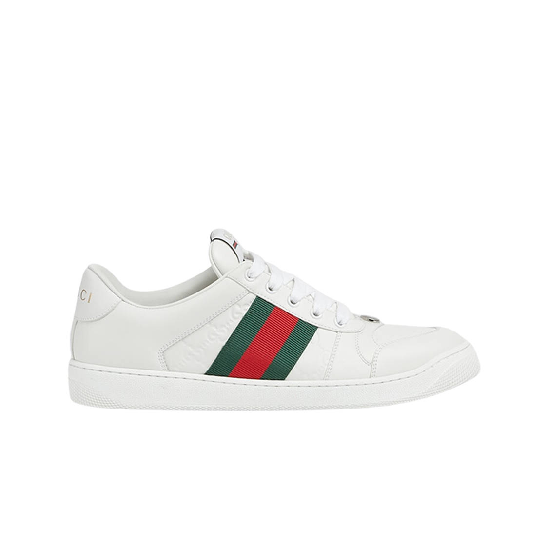 798785-AADU0-9094 Gucci Screener Sneaker White