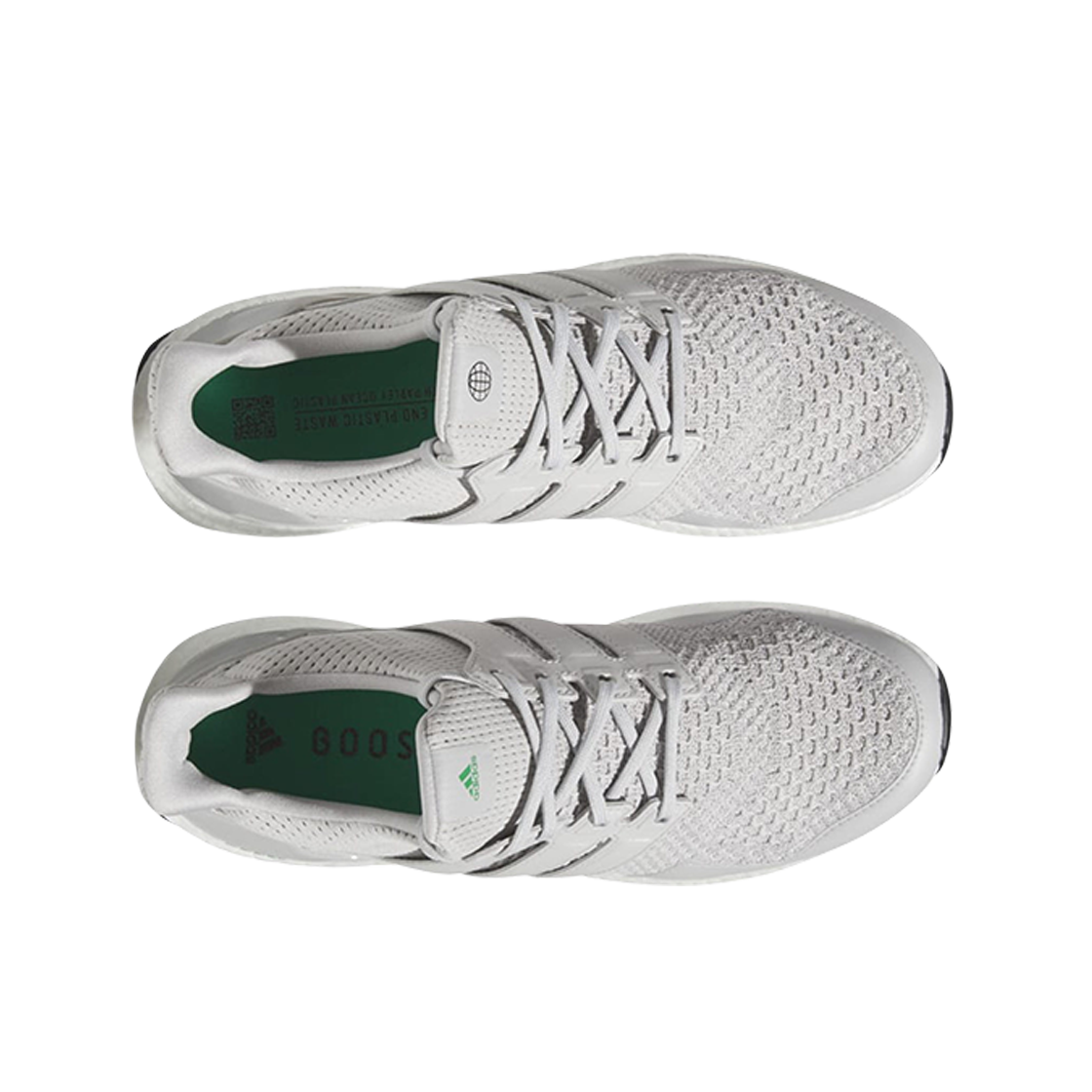 아디다스 x 말본 골프 울트라부스트 골프 그레이 투 코트 그린(Adidas x Malbon Golf Ultraboost Golf Grey Two Court Green) - 2