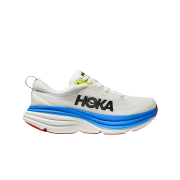 Hoka Bondi 8 Blanc de Blanc Virtual Blue - Wide