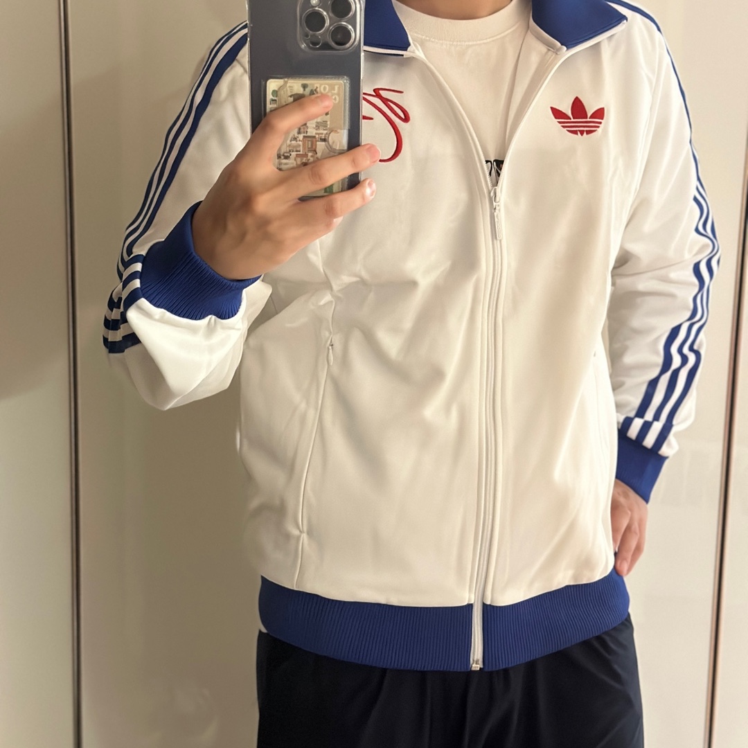 Adidas Jude Bellingham Sports Jacket White - KR Sizing 착용 스타일 - 2