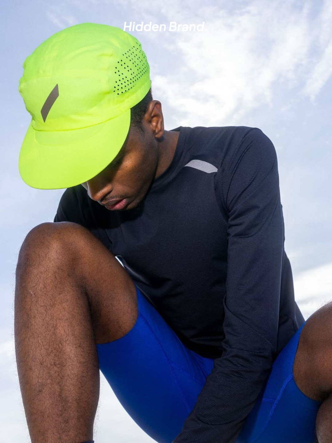 Soar Running Run Shorts Black, Soar Running Long Sleeve Tech T-Shirt Blue 착용 스타일 - 7