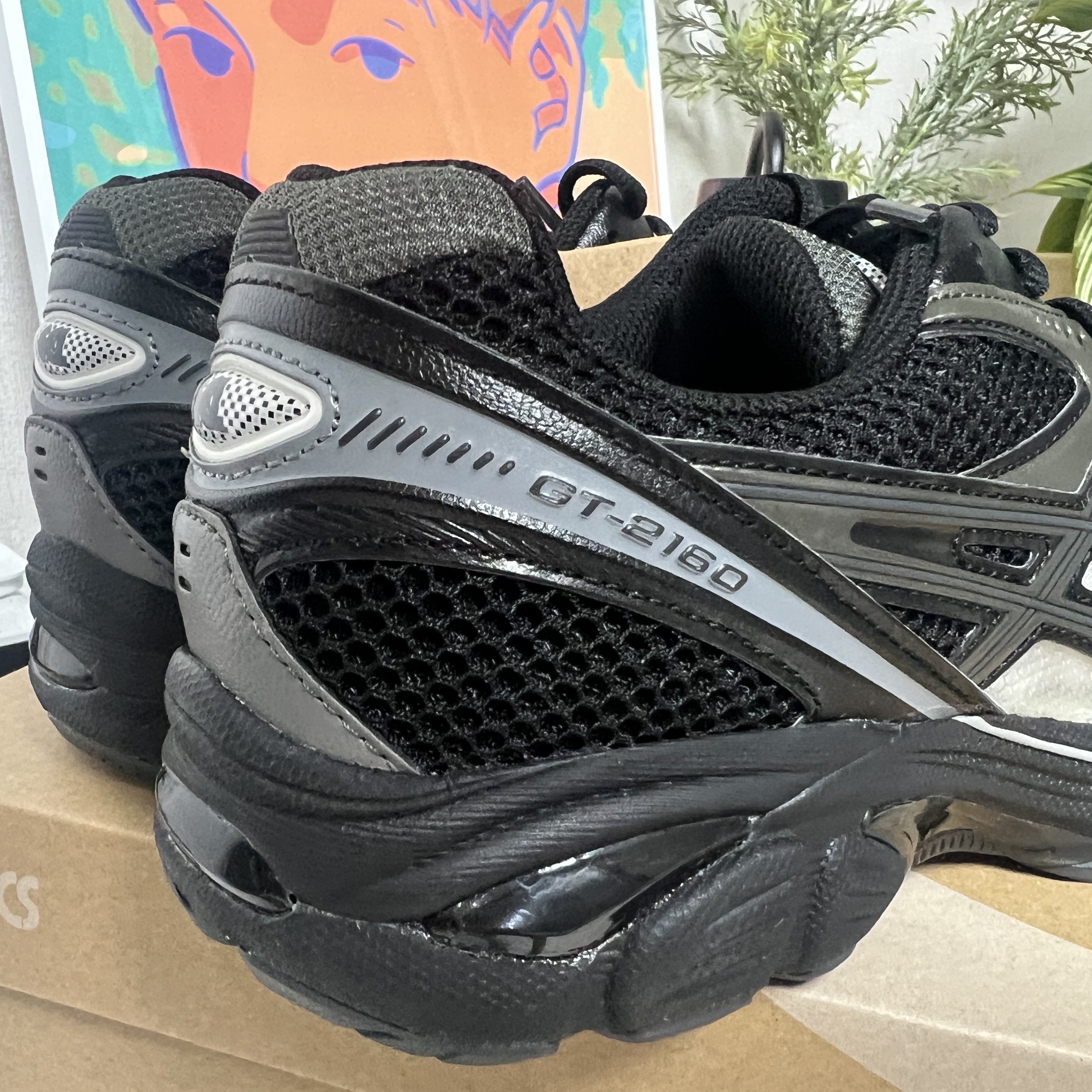 Asics x Above The Clouds GT-2160 Black Gunmetal 착용 스타일 - 3